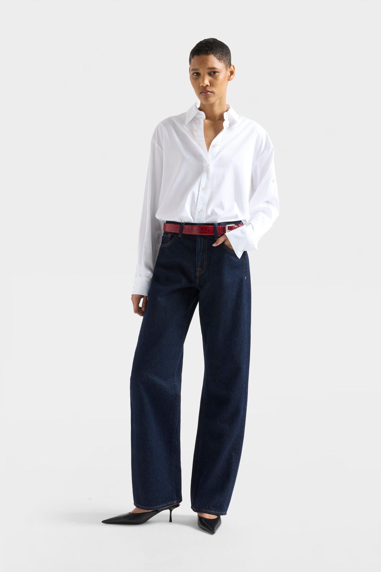 7-for-all-mankind-oversize-hemd-poplin-in-optical-white image 2