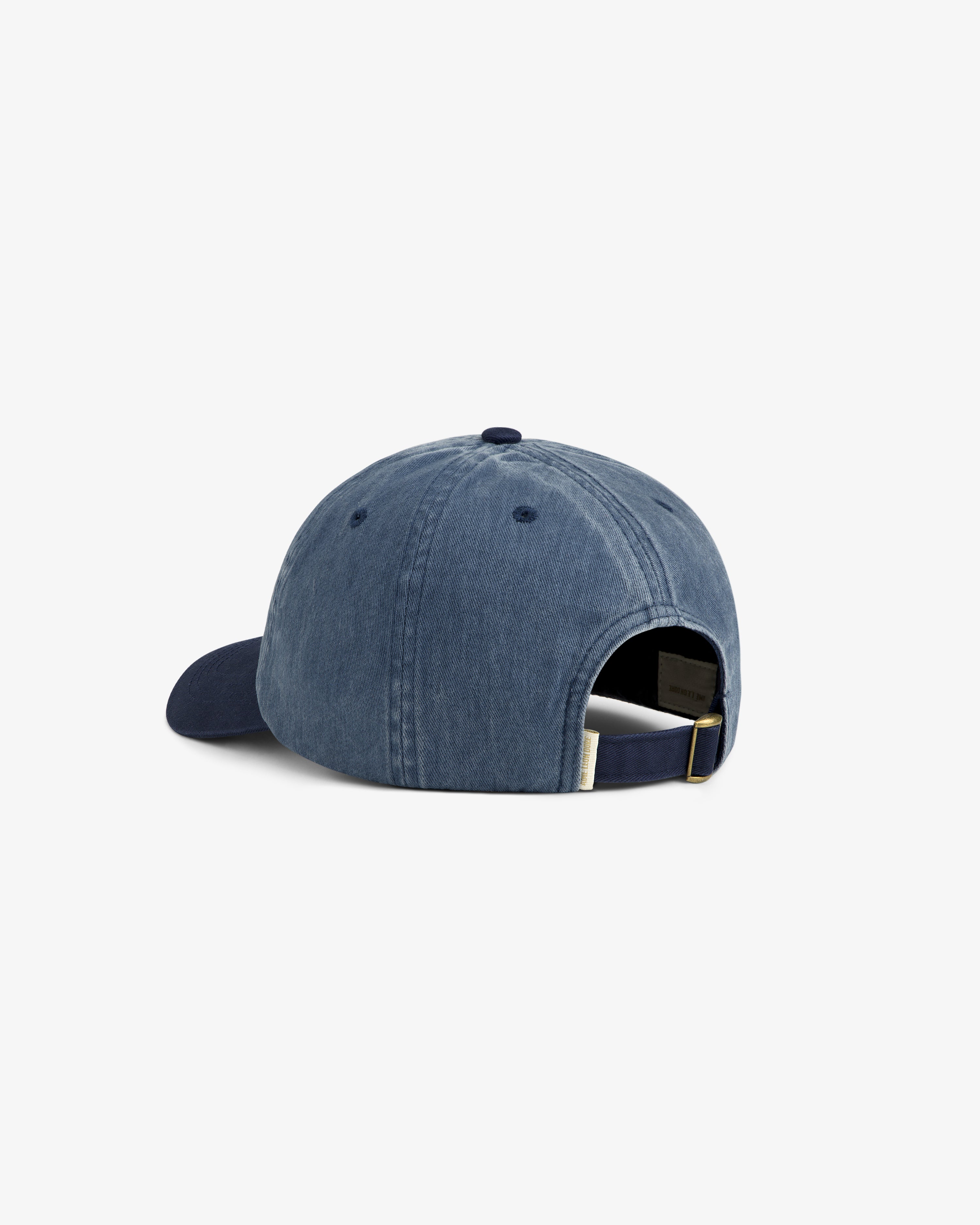 aim-leon-dore-pigment-dyed-logo-hat-cap-blau image 4