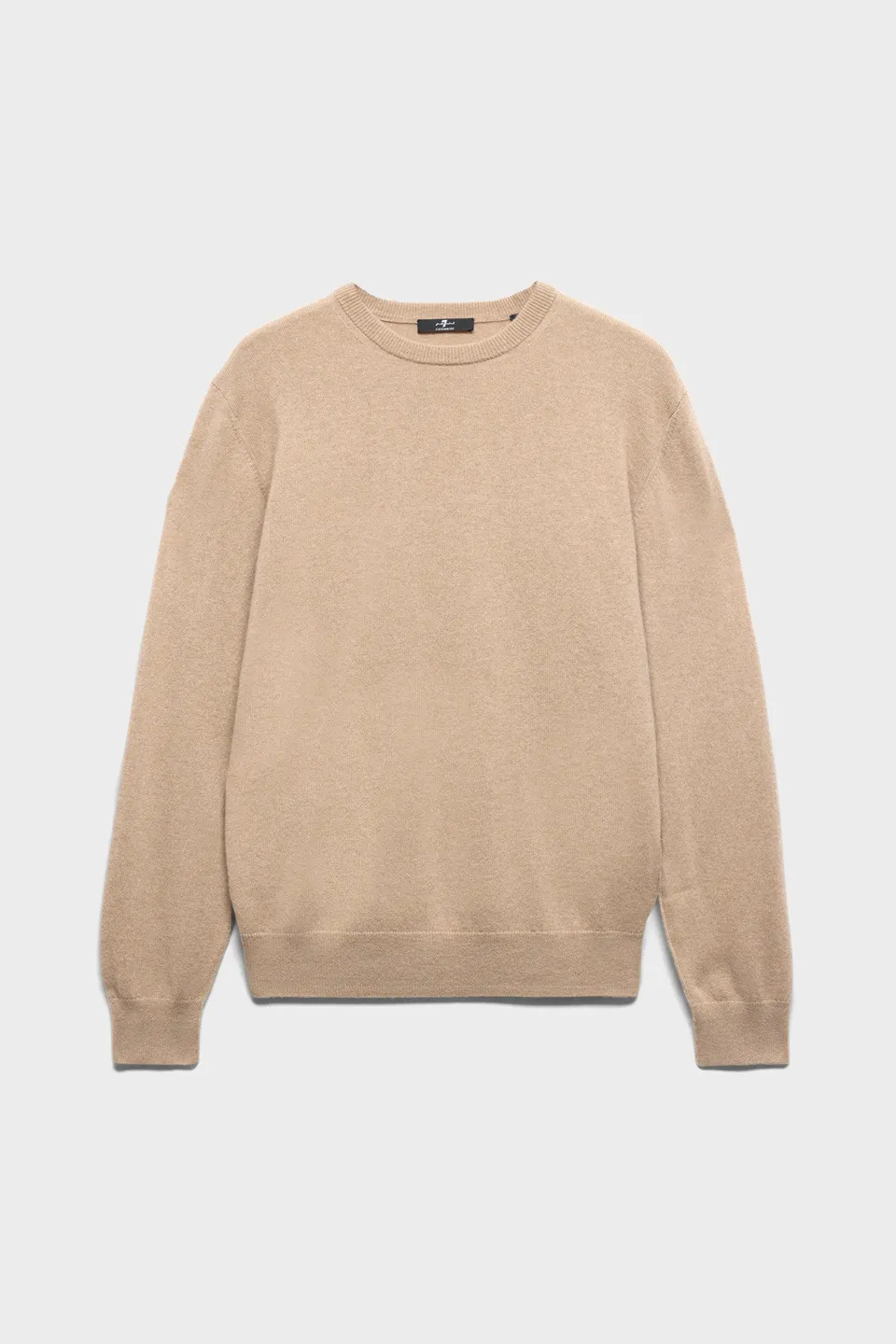 7-for-all-mankind-crewneck-sweater-cashmere-umber-herren-kaschmirpullover image 1