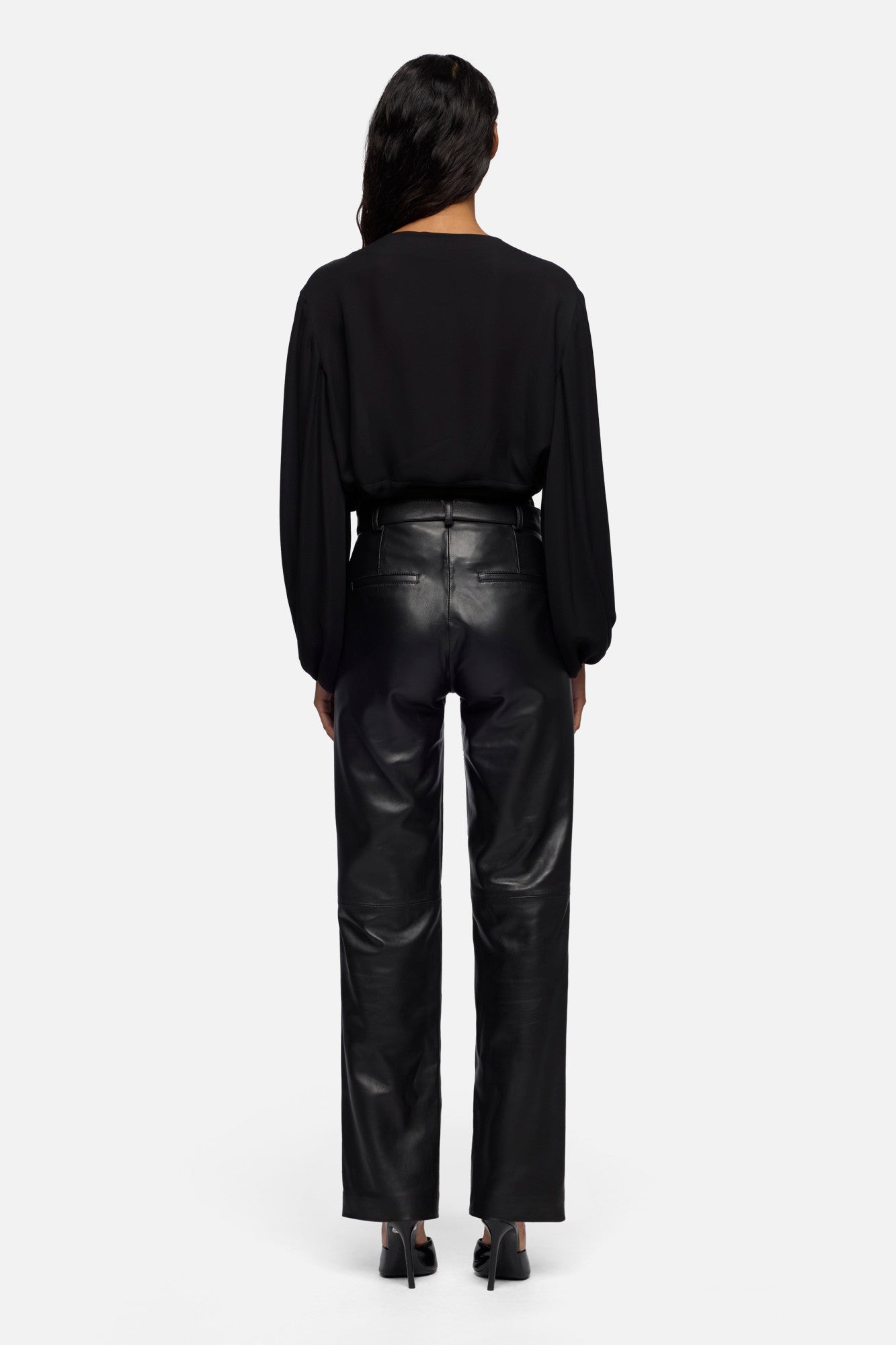 7-for-all-mankind-stovepipe-lederhose-black-high-waist image 5