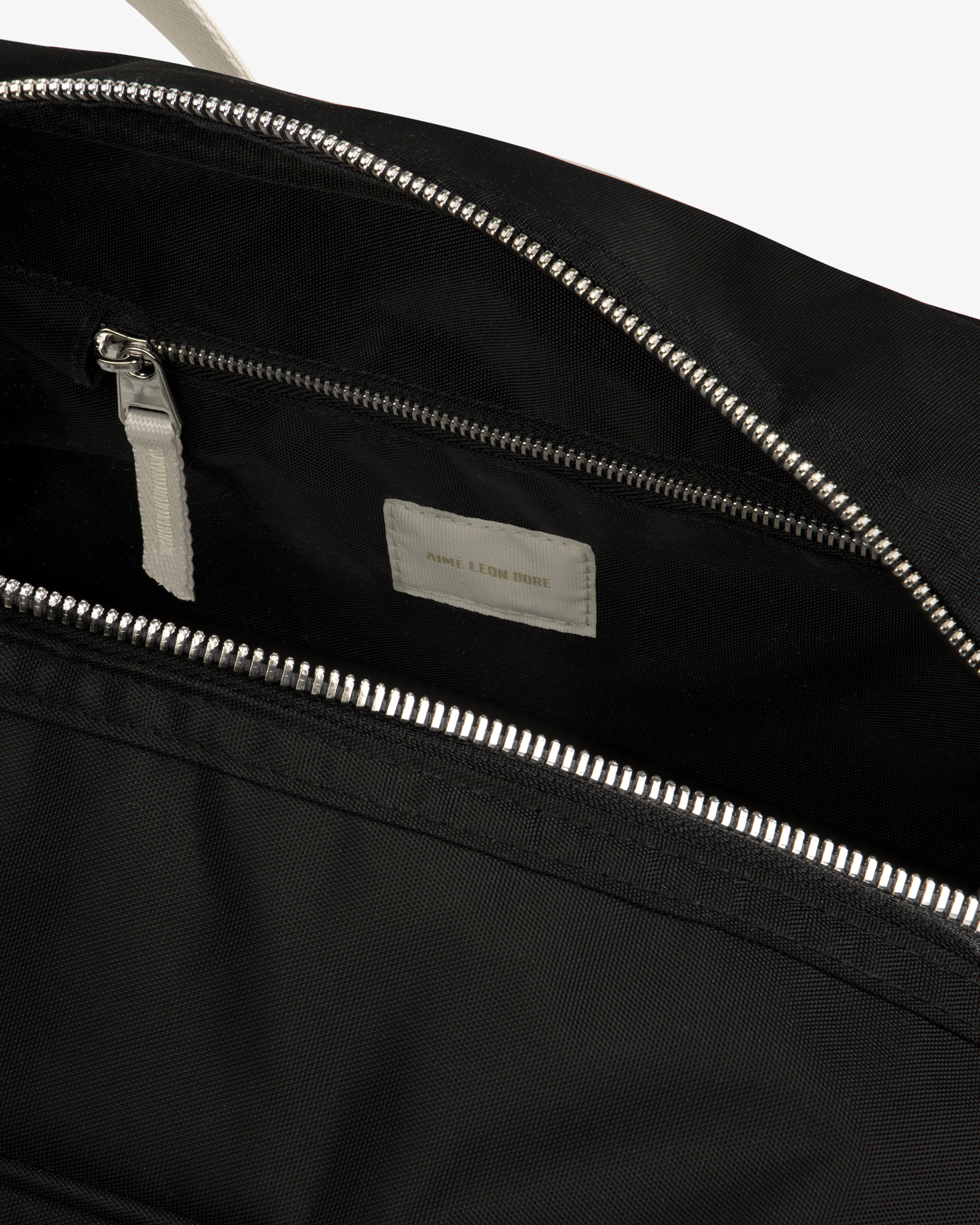 aim-leon-dore-nylon-duffle-bag-reisetasche-schwarz-unisex image 6