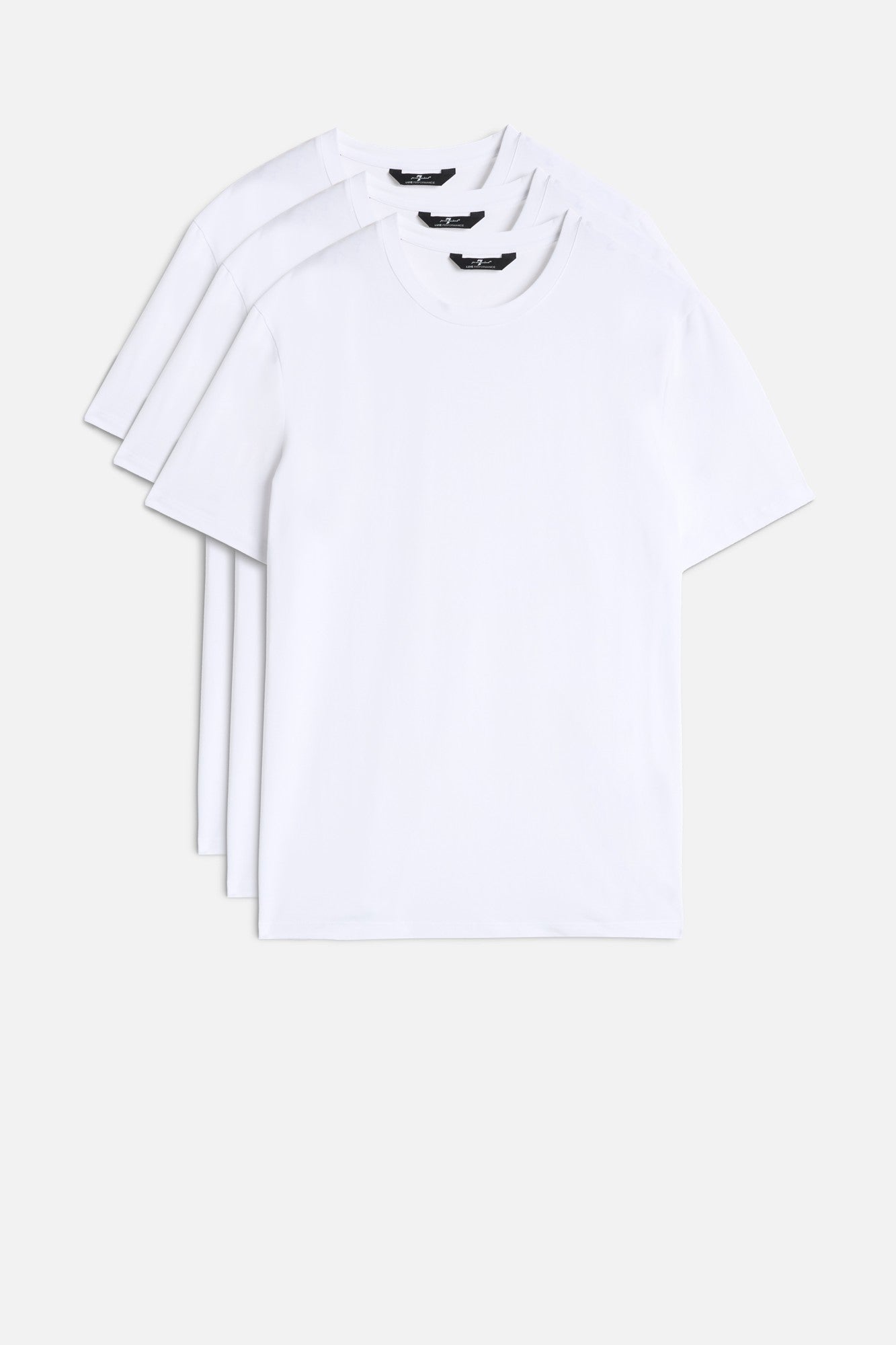 7-for-all-mankind-3-pack-luxe-performance-tees-white-herren-t-shirts image 1