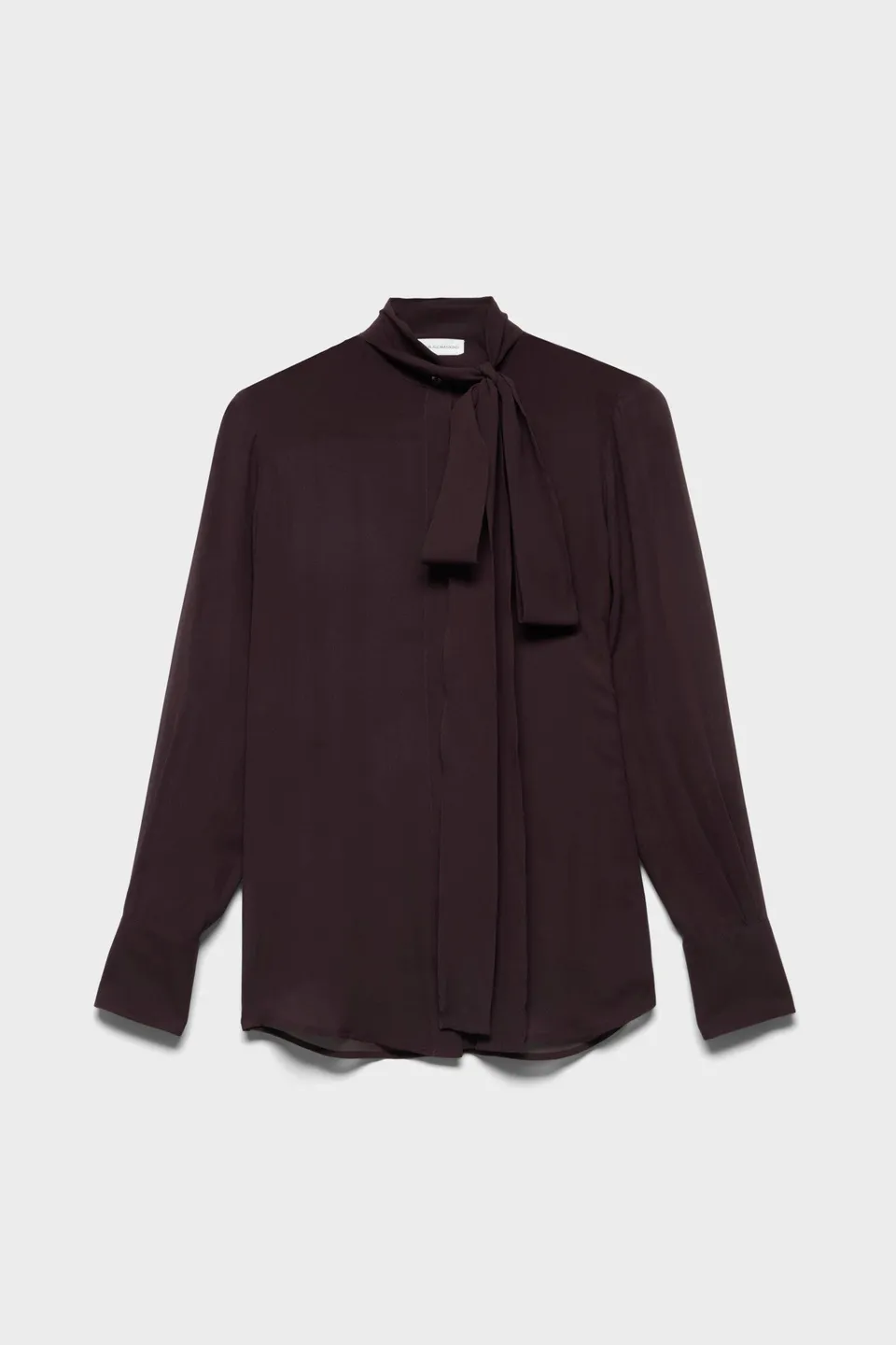 7-for-all-mankind-long-sleeve-bow-shirt-seide-cherry image 1