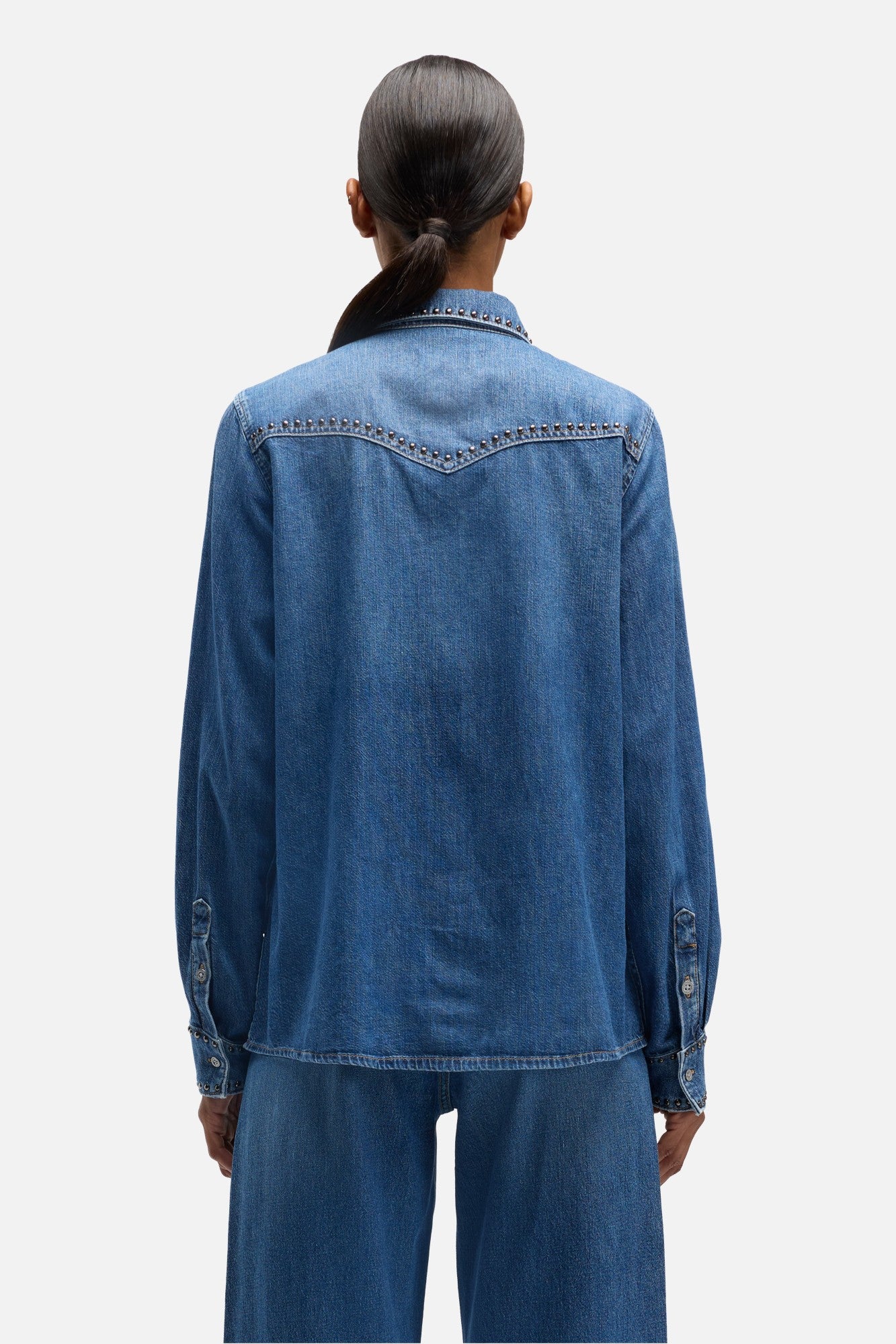 7-for-all-mankind-denim-western-hemd-street-wise image 5