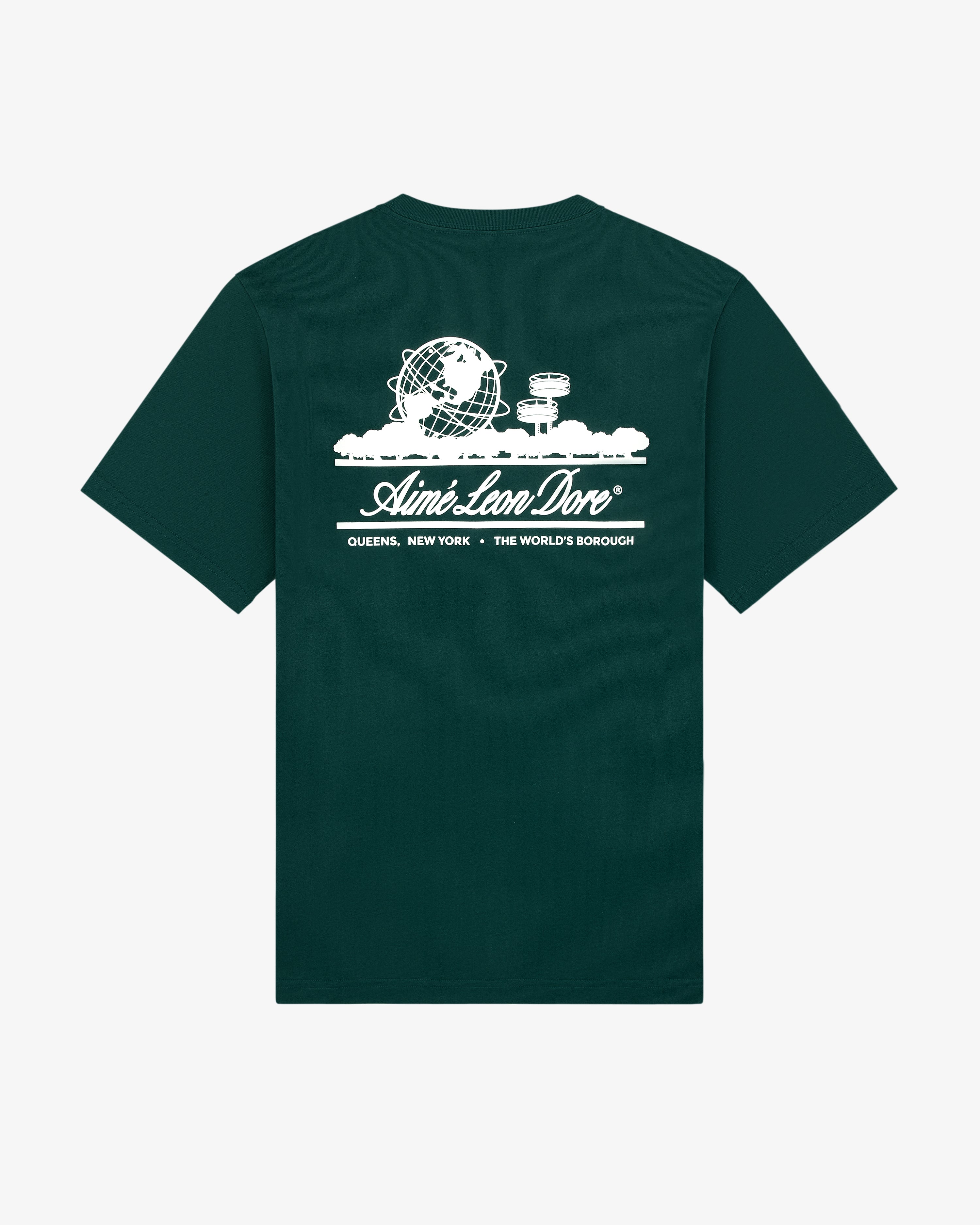 aim-leon-dore-unisphere-tee-gr-n image 2