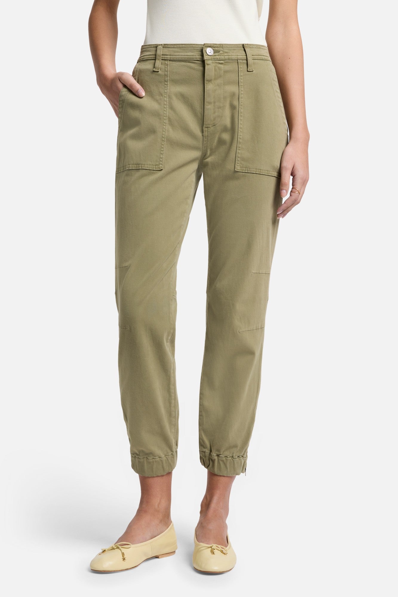 7-for-all-mankind-darted-boyfriend-jogger-sateen-army-hose image 2