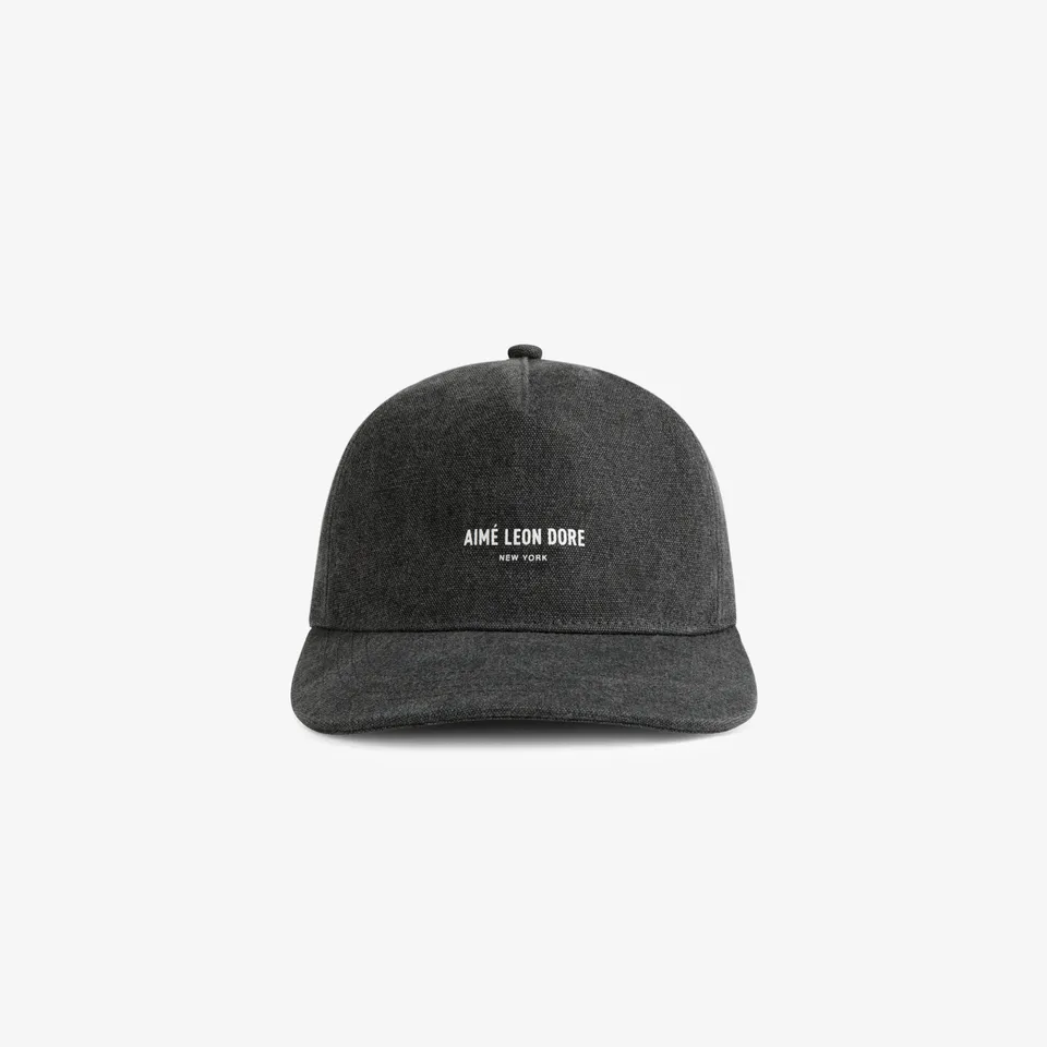 aim-leon-dore-micro-logo-hat-schwarz-5-panel image 1