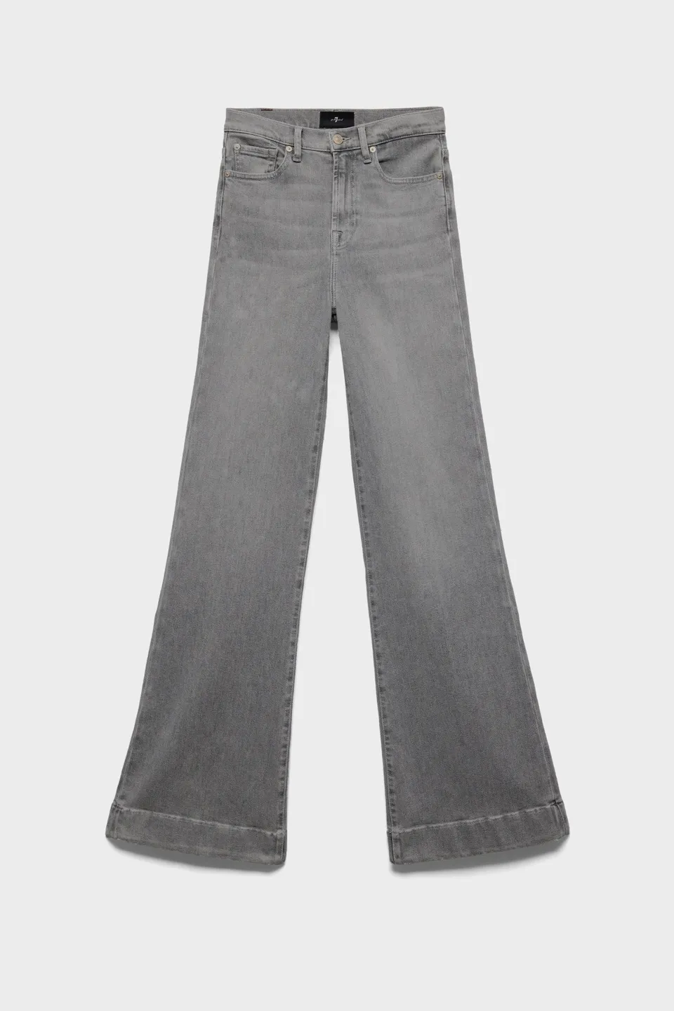 7-for-all-mankind-modern-dojo-flare-jeans-silver-wash image 1