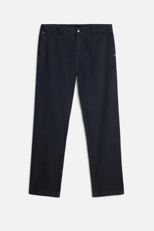 7-for-all-mankind-linen-blend-carpenter-chino-herren-dark-navy image 1