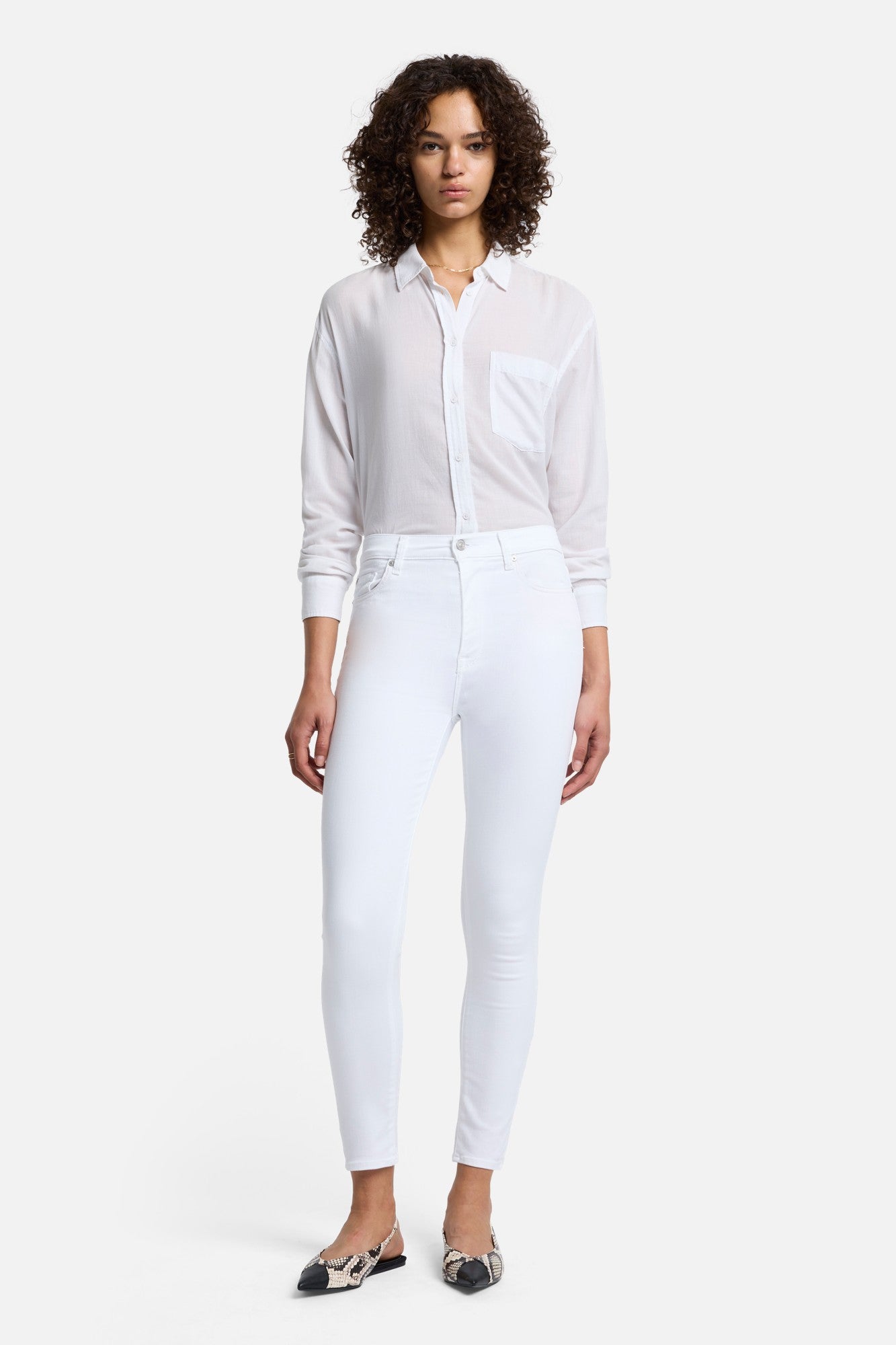 7-for-all-mankind-slim-illusion-high-waist-ankle-skinny-luxe-white image 2