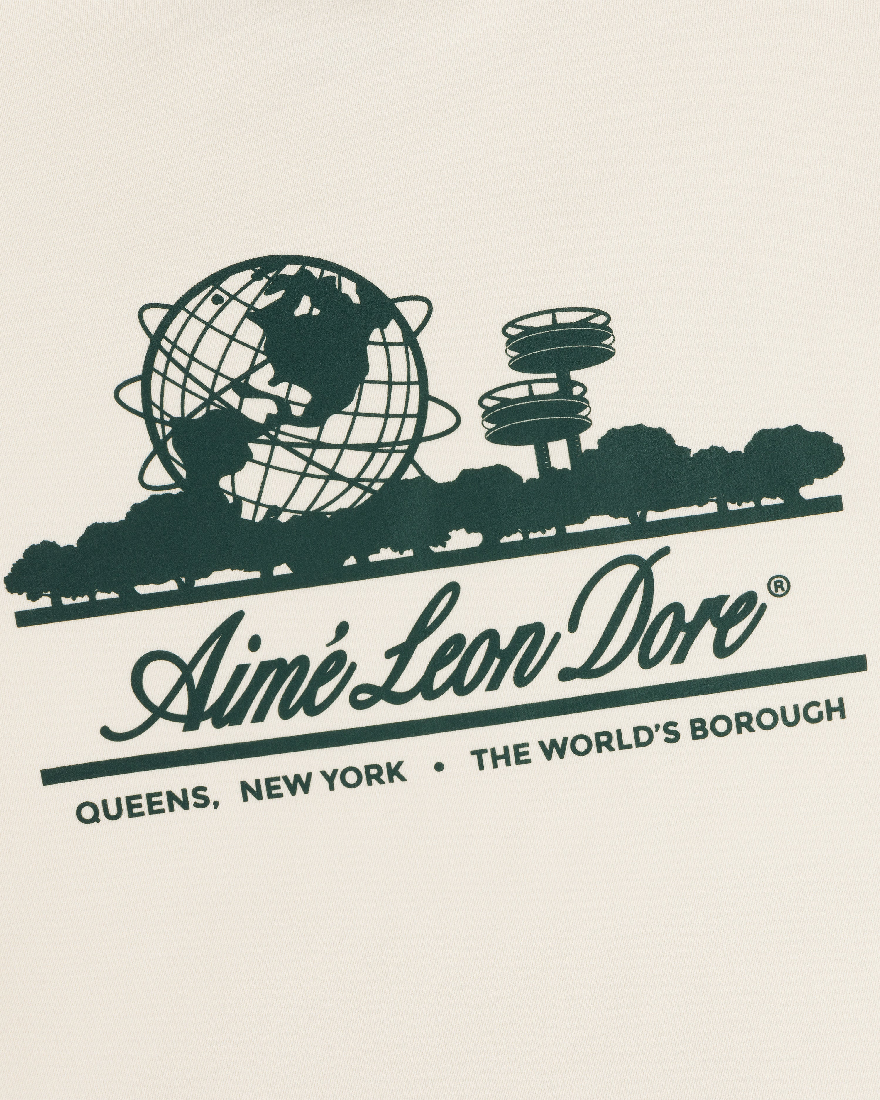 aim-leon-dore-unisphere-crewneck-sweatshirt-cream image 5