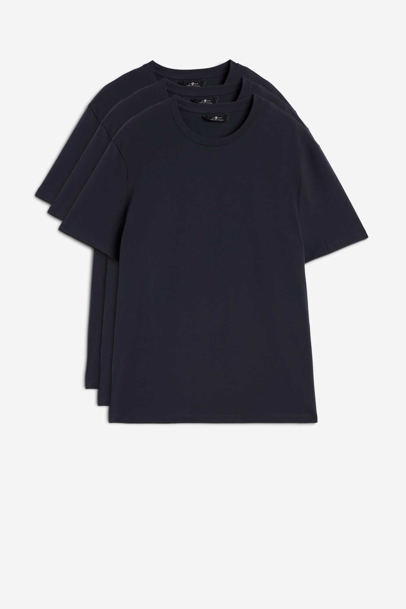 7-for-all-mankind-luxe-performance-t-shirt-3er-pack-navy-herren image 1