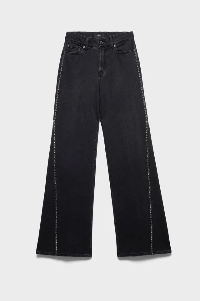 7-for-all-mankind-lotta-jeans-denim-nocturne-high-rise-wide-leg image 1