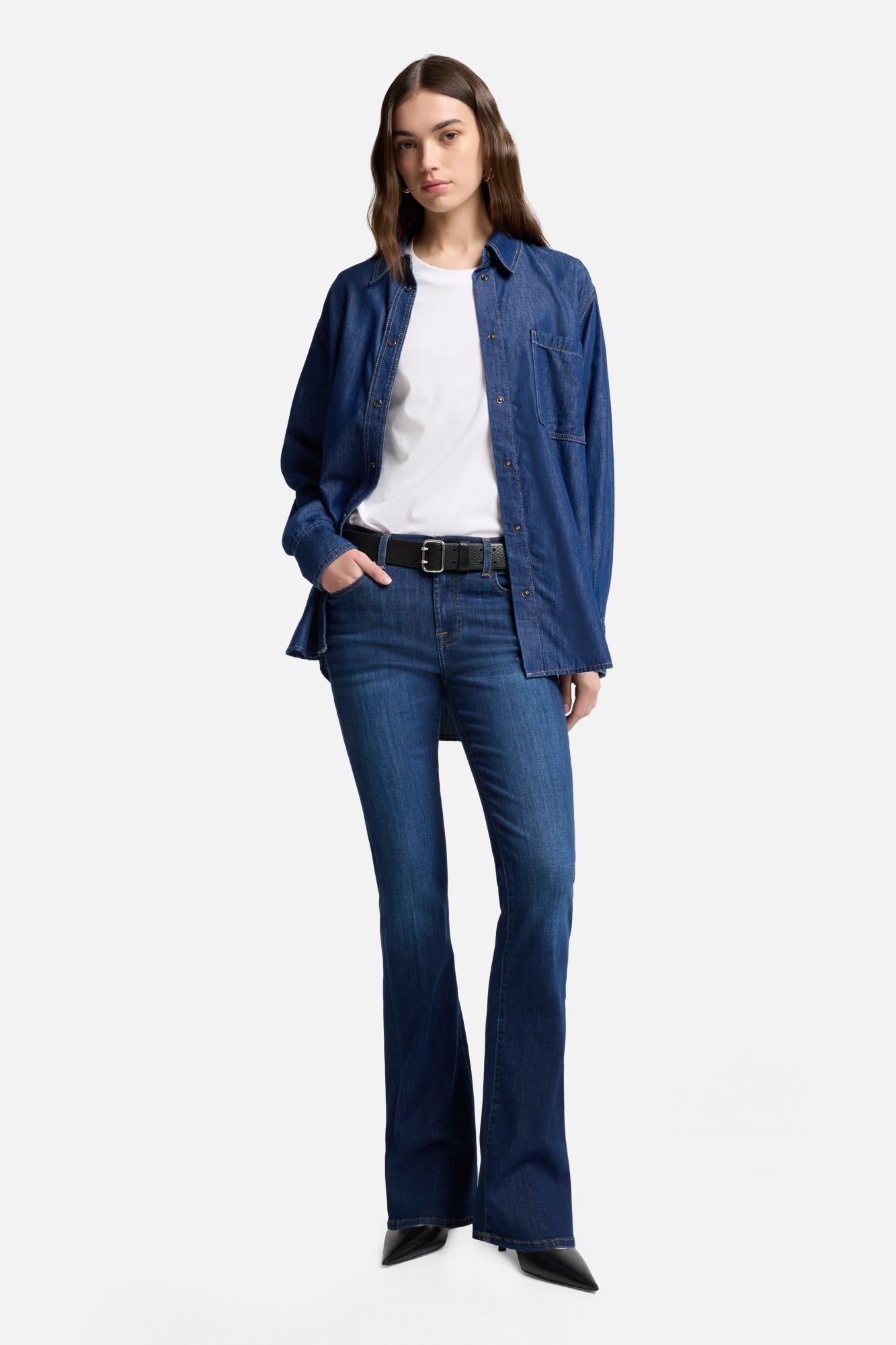 7-for-all-mankind-b-air-bootcut-jeans-rinsed-indigo-damen image 2