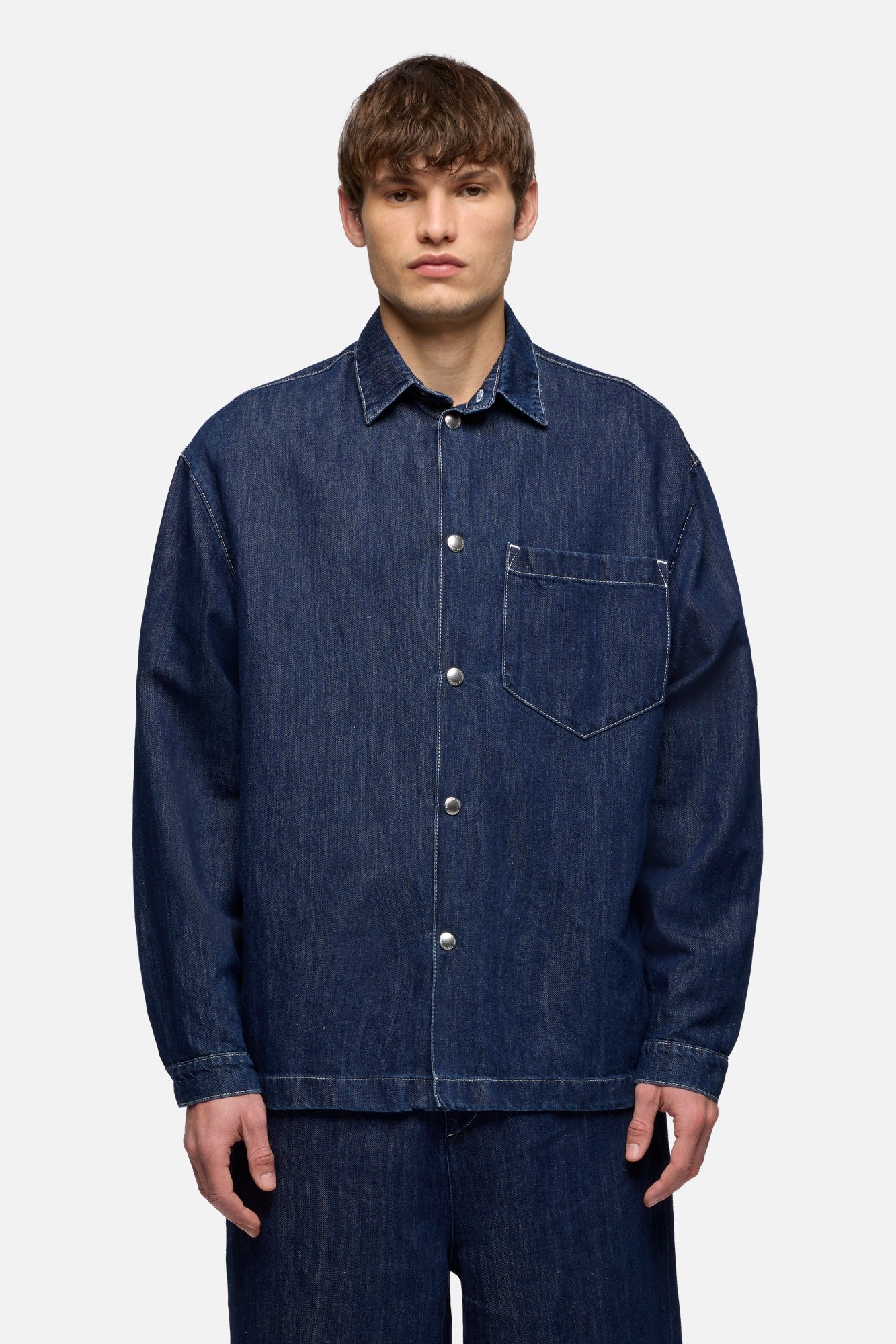7-for-all-mankind-overshirt-indigo-linen-nocturnal-herren image 3