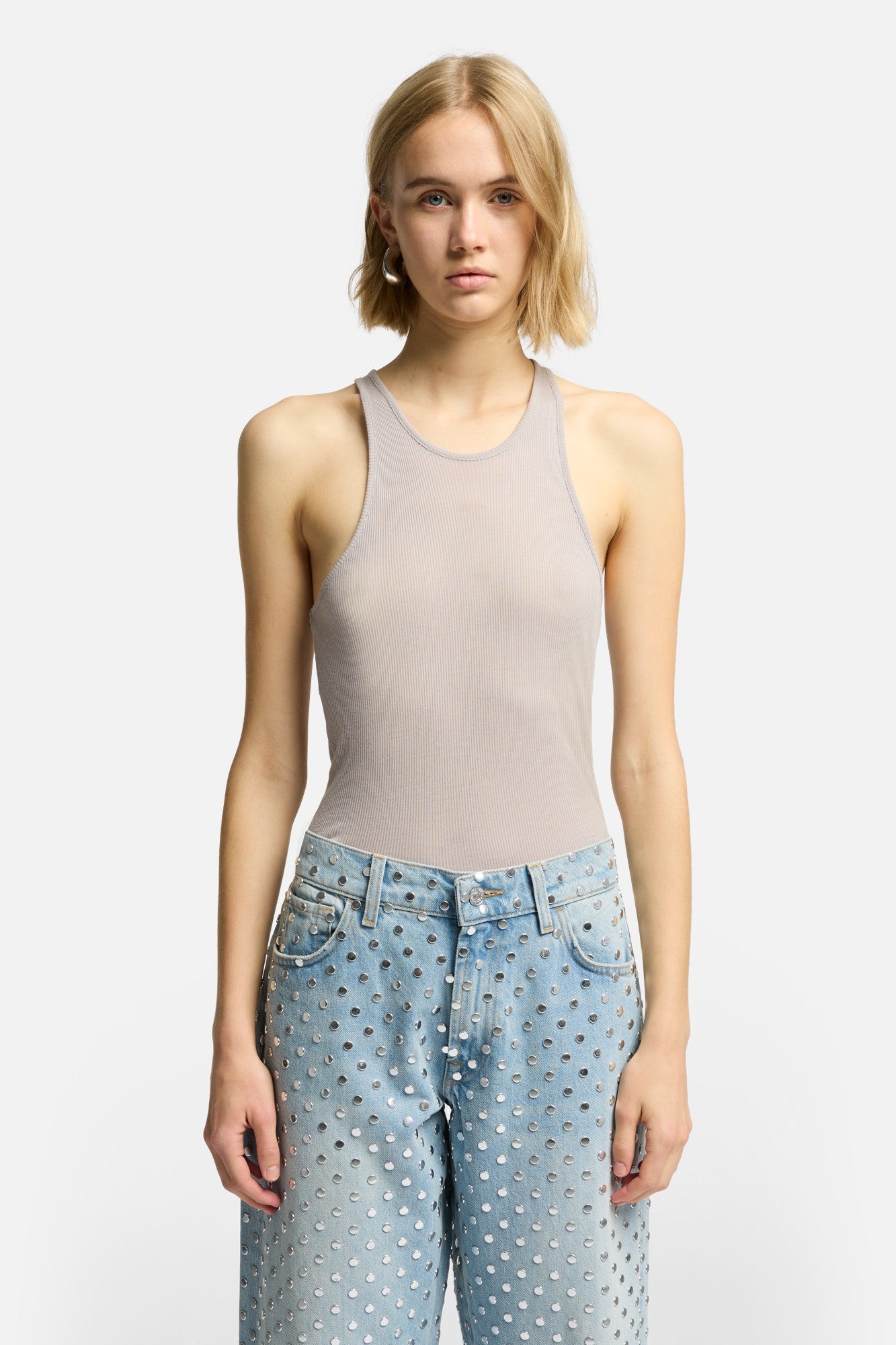 7-for-all-mankind-racer-front-tank-top-plum-damen image 3
