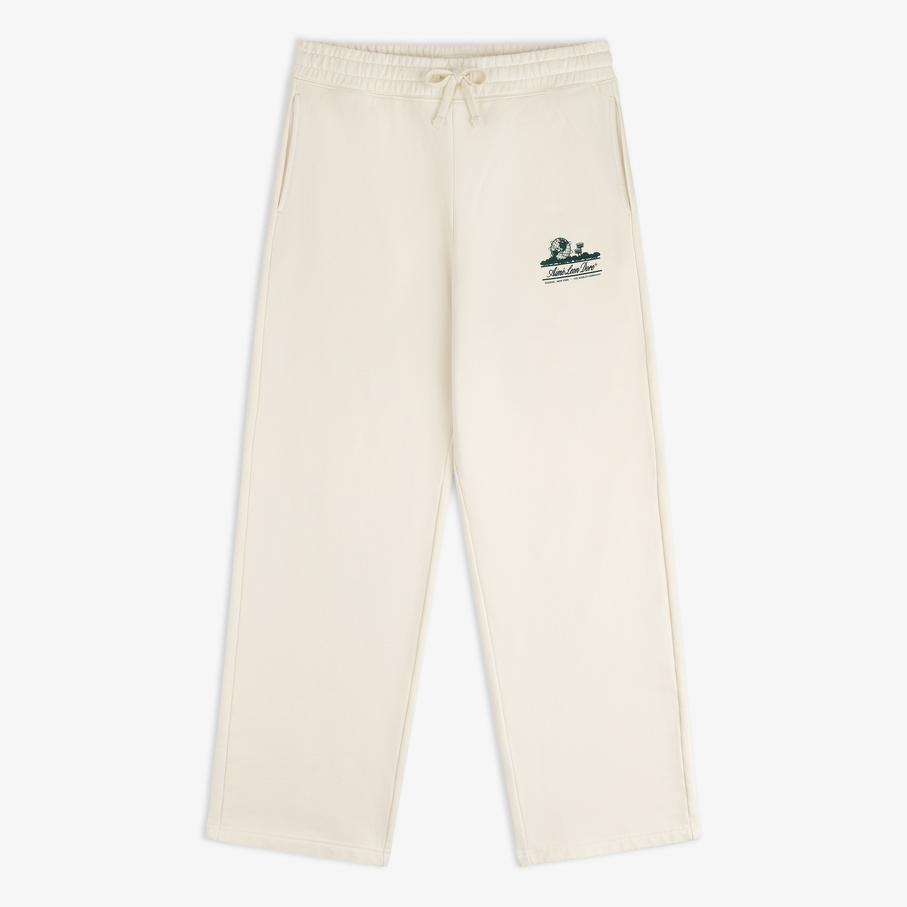 aim-leon-dore-unisphere-sweatpants-cream-jogginghose image 1