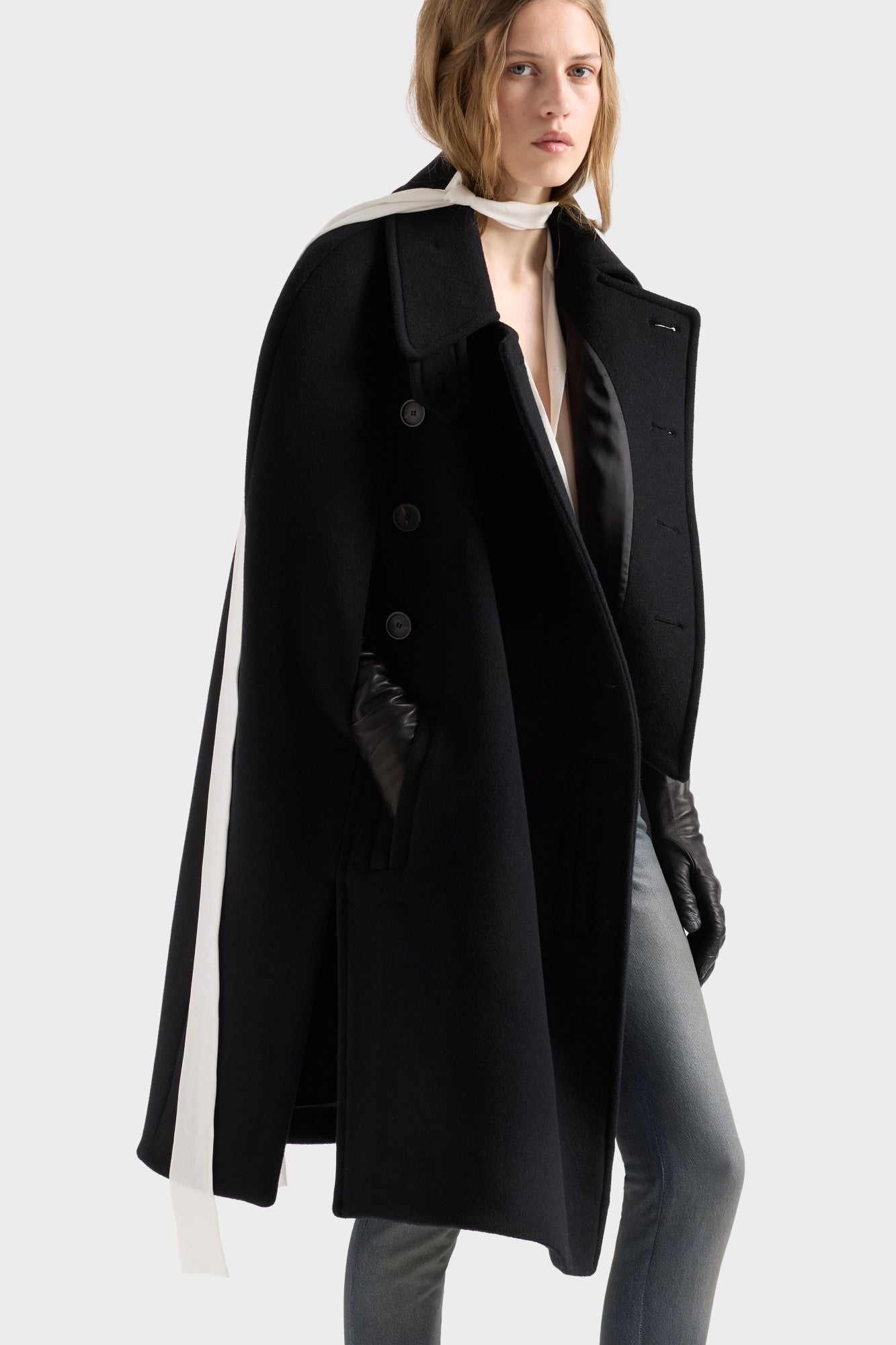 7-for-all-mankind-double-breasted-cape-woll-cape-sable image 3