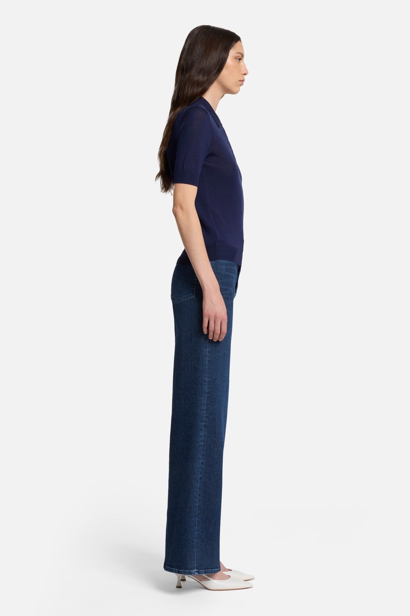 7-for-all-mankind-silk-blend-polo-damen-navy image 6