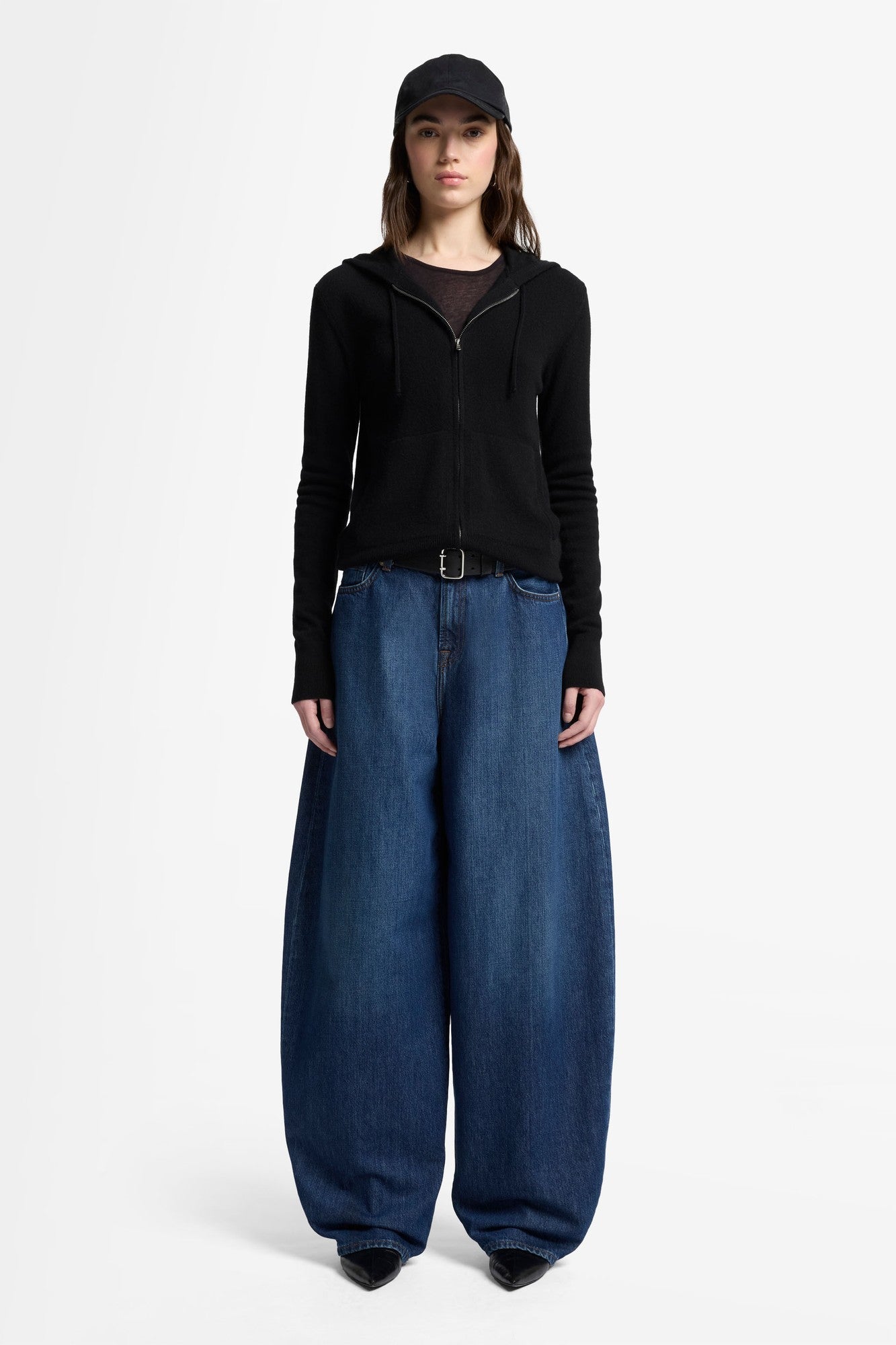 7-for-all-mankind-balloon-barrel-jeans-damen-radar-dunkelblau image 2