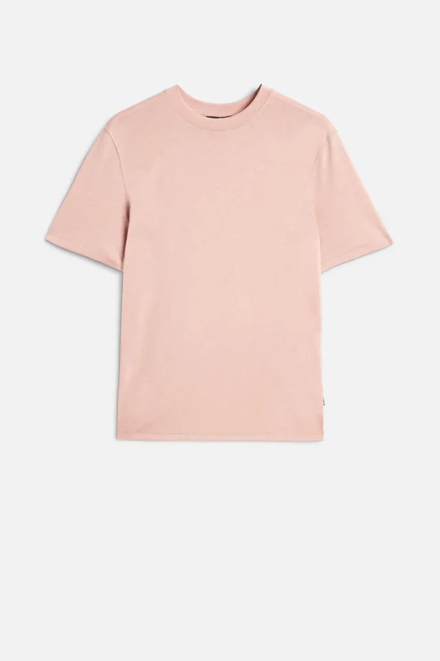 7-for-all-mankind-crewneck-tee-herren-lyocell-rose-braun image 1
