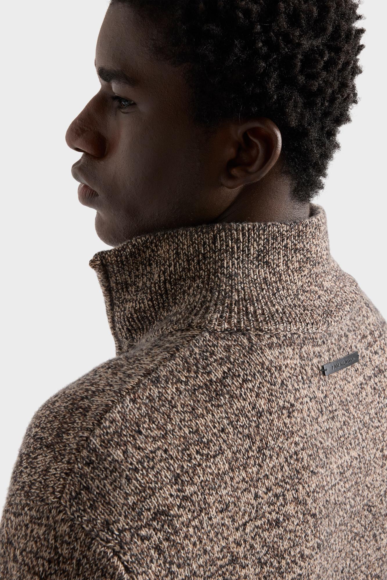 7-for-all-mankind-half-zip-sweater-pullover-cotton-wool-parchment image 4