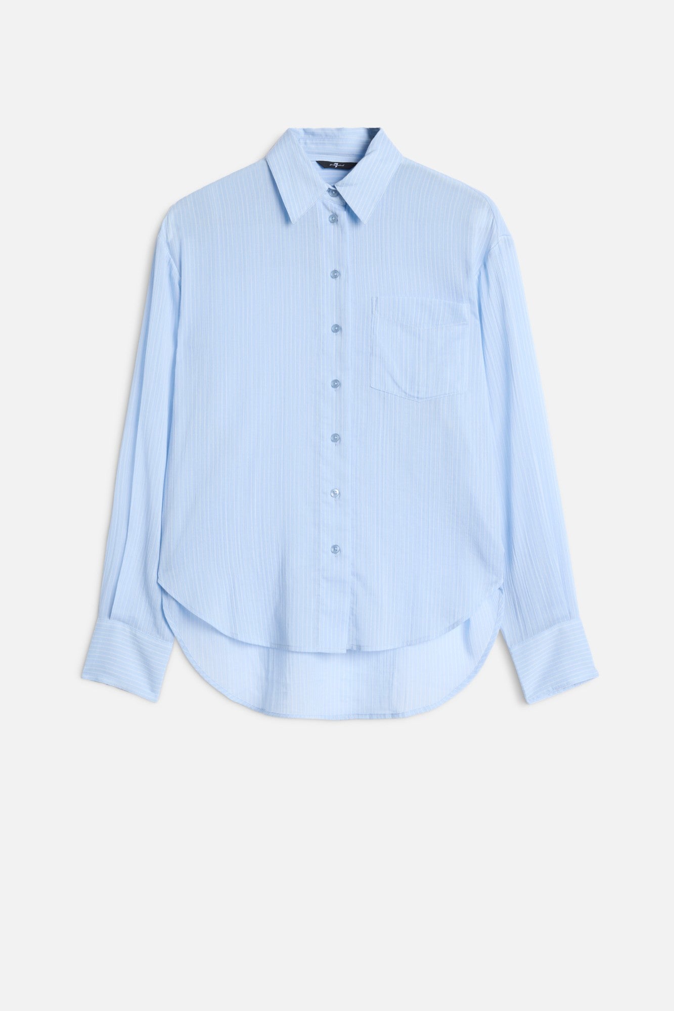 7-for-all-mankind-oversize-button-down-hemd-baby-blue-stripe image 1