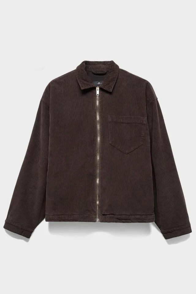 7-for-all-mankind-zip-overshirt-cord-jacke-in-smolder image 1