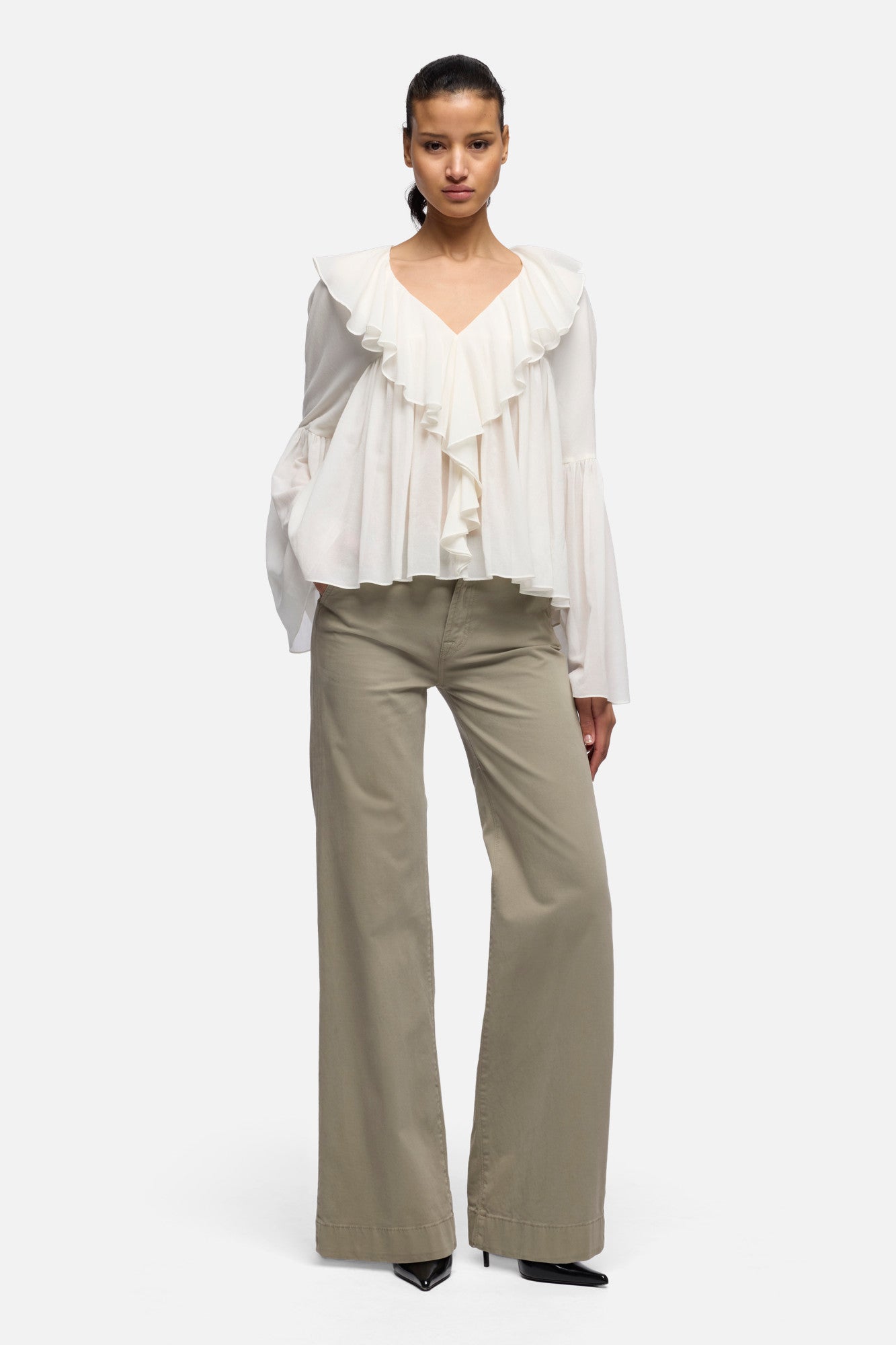 7-for-all-mankind-modern-dojo-hose-comfort-twill-military image 2
