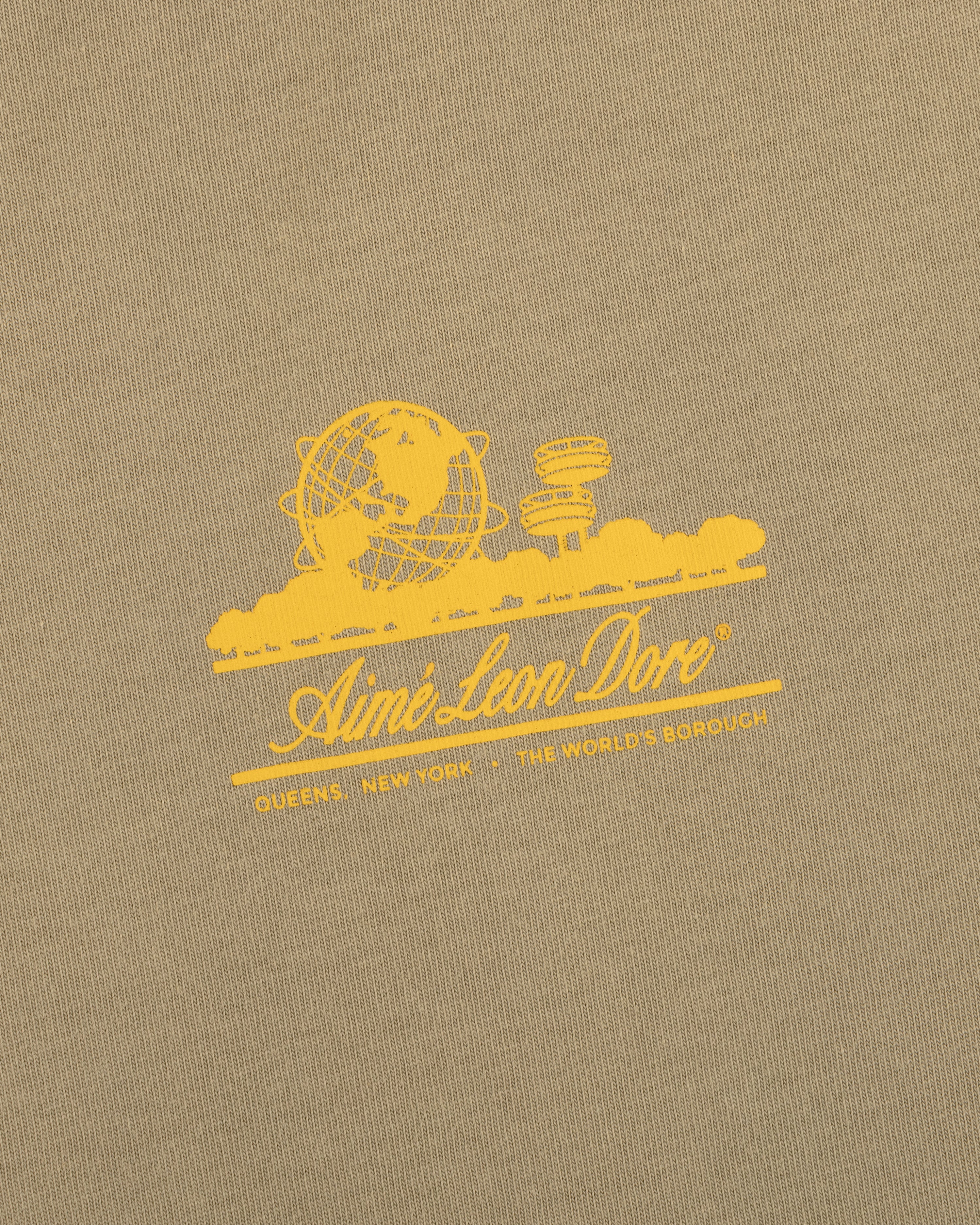 aim-leon-dore-sun-faded-unisphere-tee-t-shirt-taupe-aus-baumwolle image 4