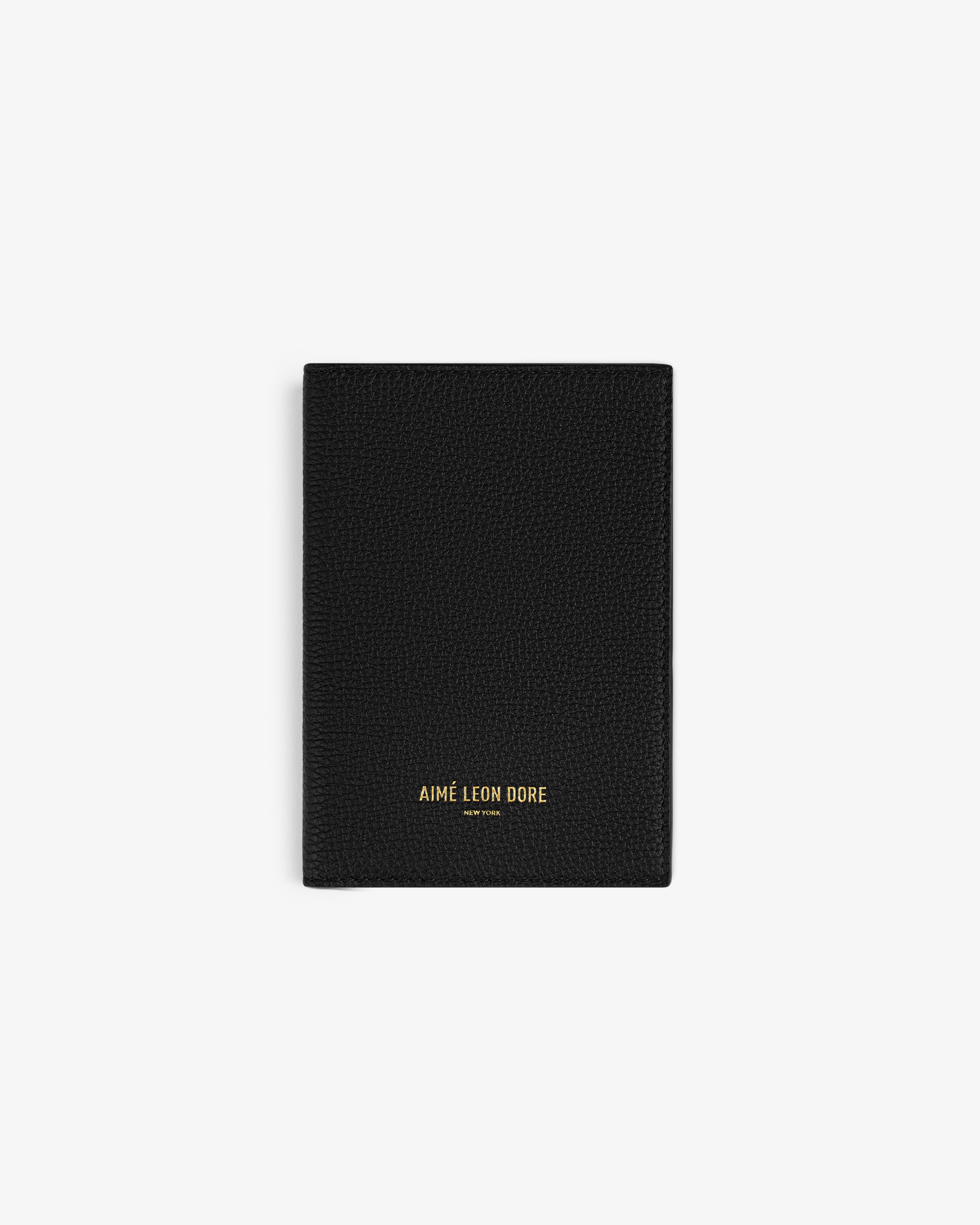 aim-leon-dore-leather-passport-holder-reisepassh-lle-schwarz image 2