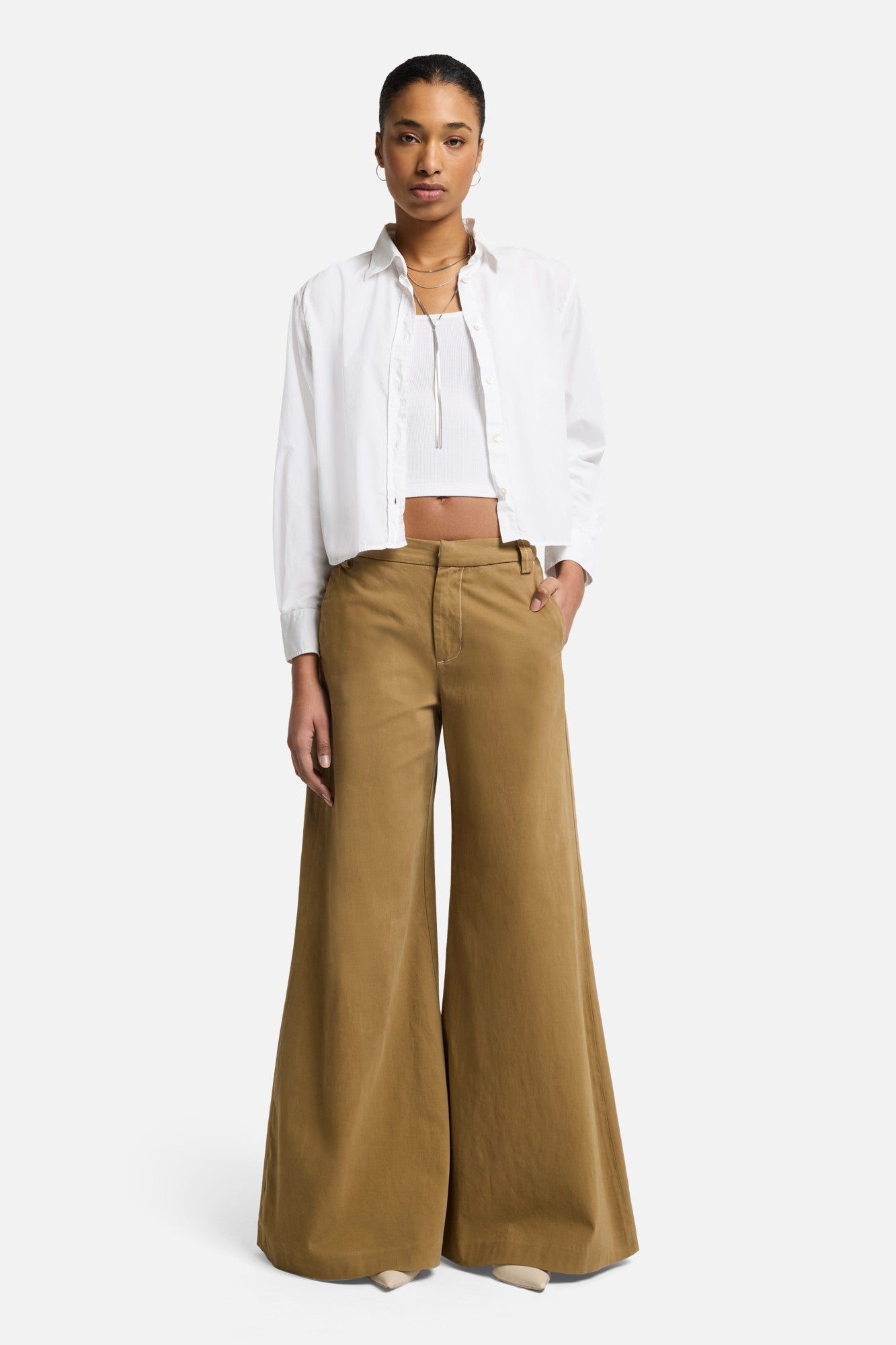7-for-all-mankind-willow-palazzo-hose-sand-storm-twill image 2