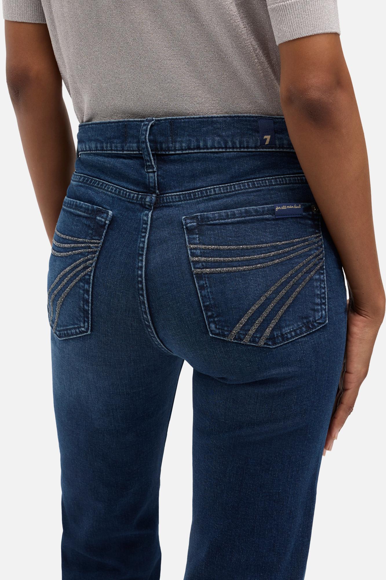 7-for-all-mankind-dojo-jeans-spill-mid-rise-flare-damenjeans-dunkelblau image 4