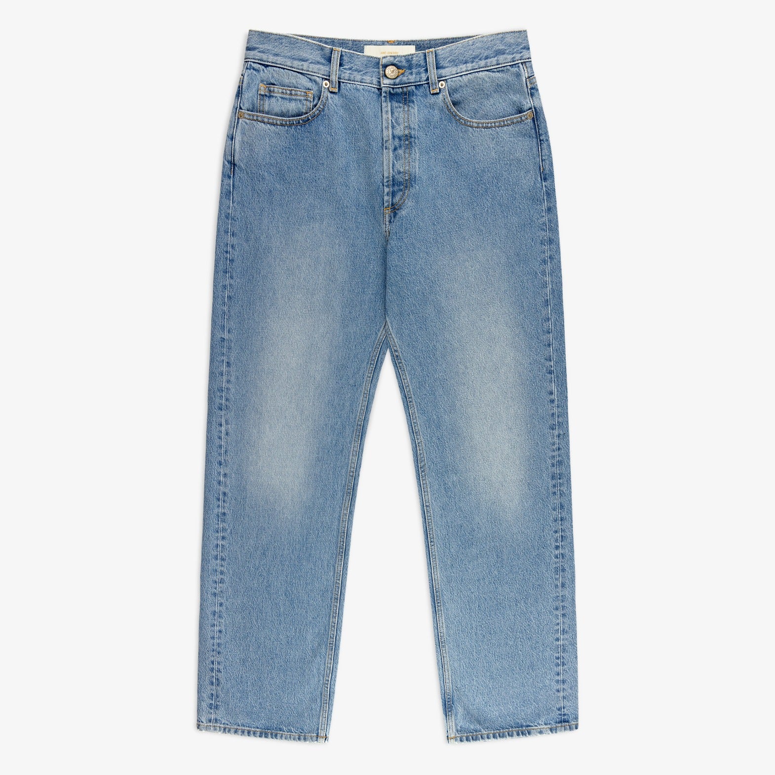 aim-leon-dore-ald-straight-fit-denim-light-wash image 1