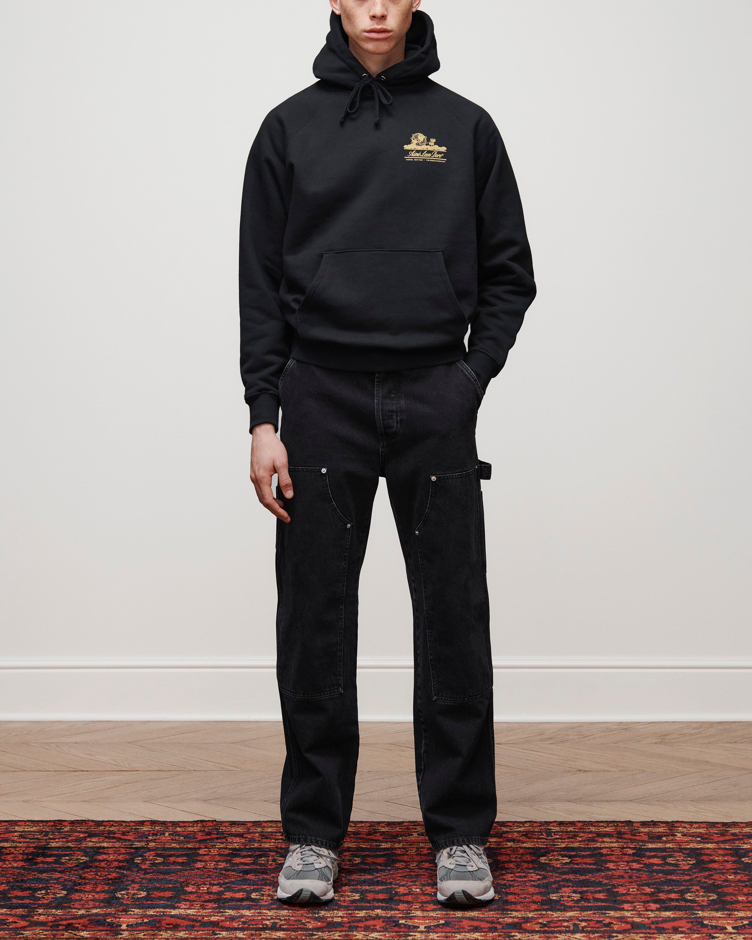 aim-leon-dore-unisphere-hoodie-heavy-fleece-schwarz image 4
