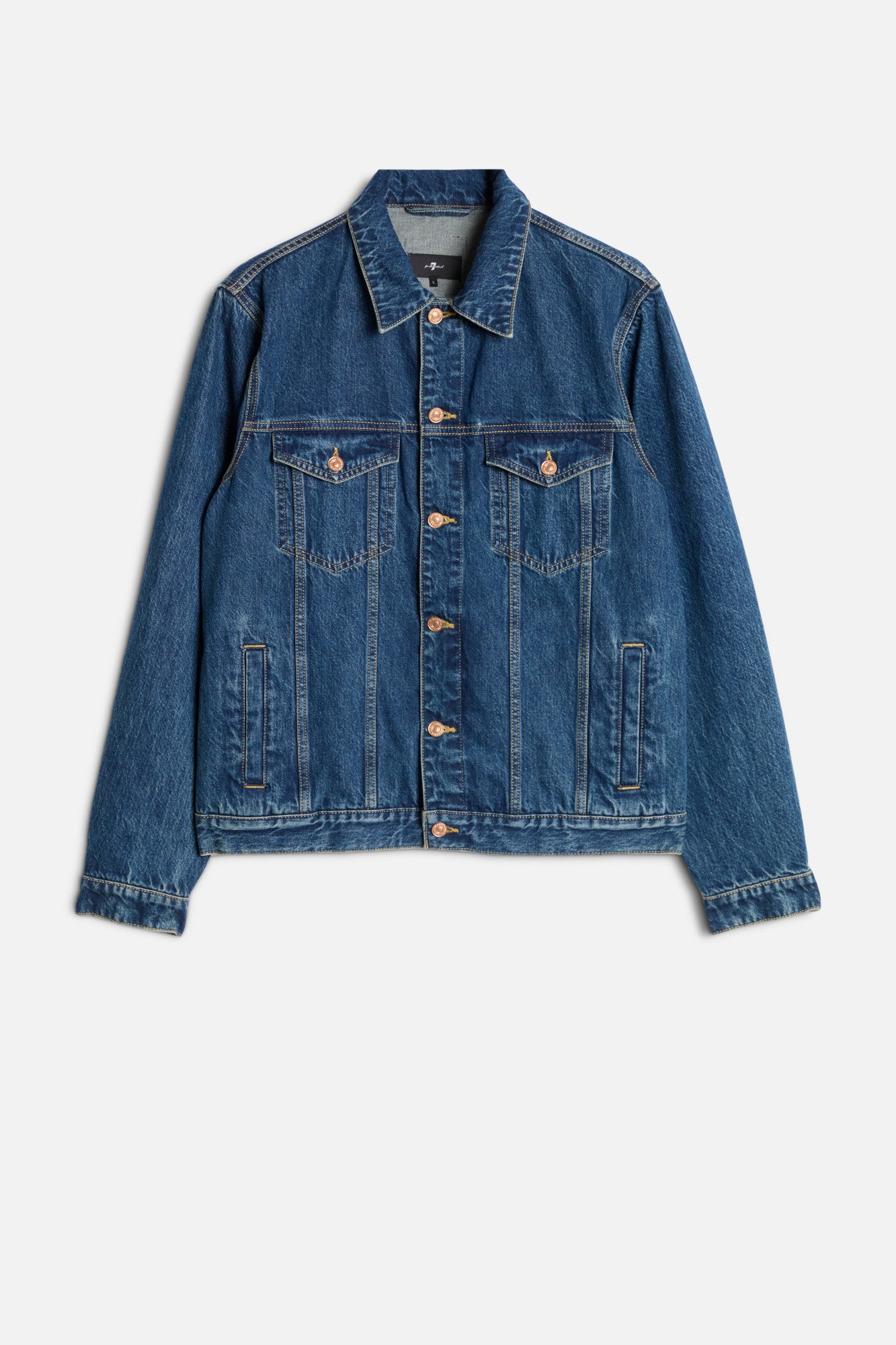 7-for-all-mankind-perfect-jacket-denim-kingfisher-herren-truckerjacke image 1