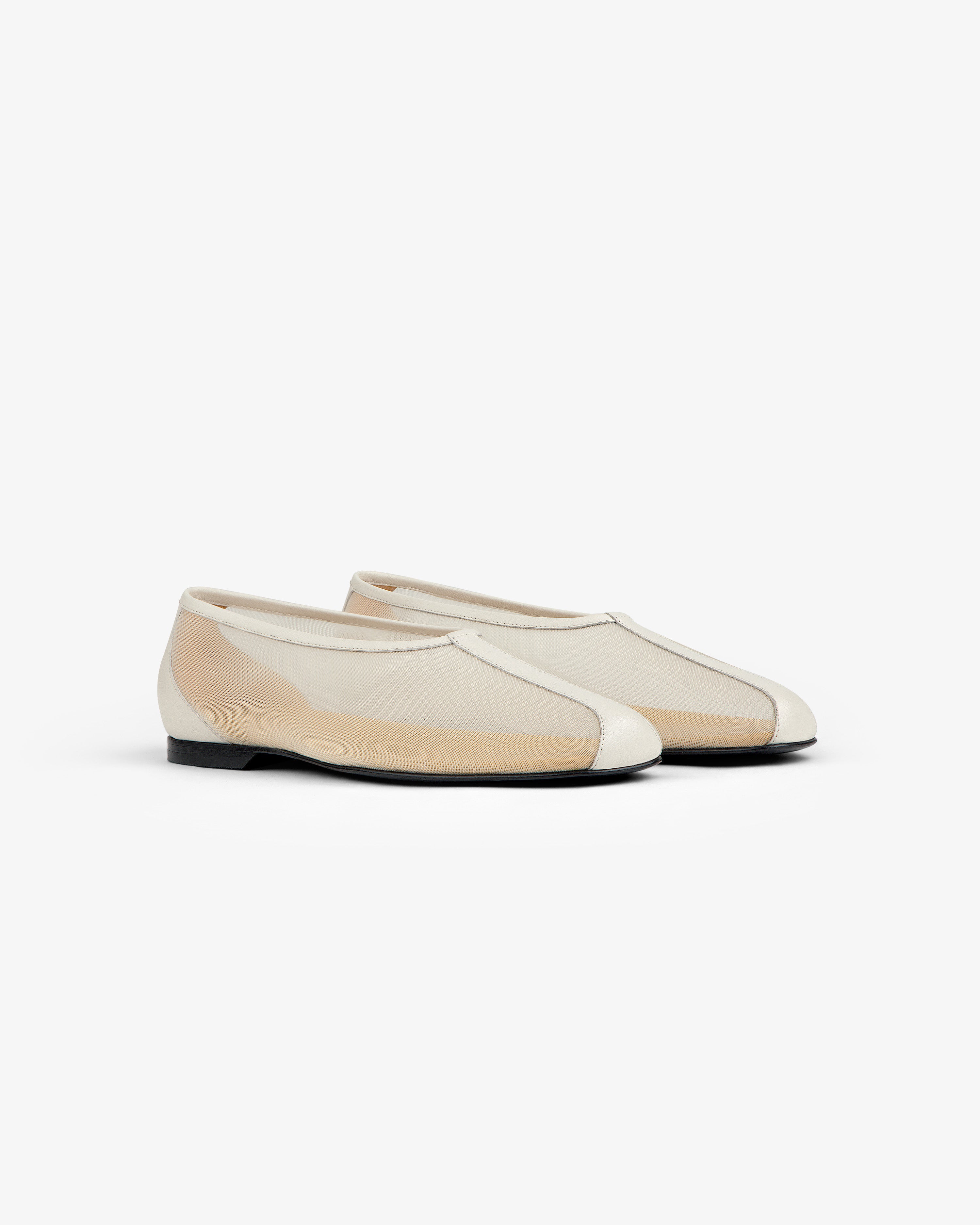aim-leon-dore-mesh-ballet-flat-cream-damen image 2