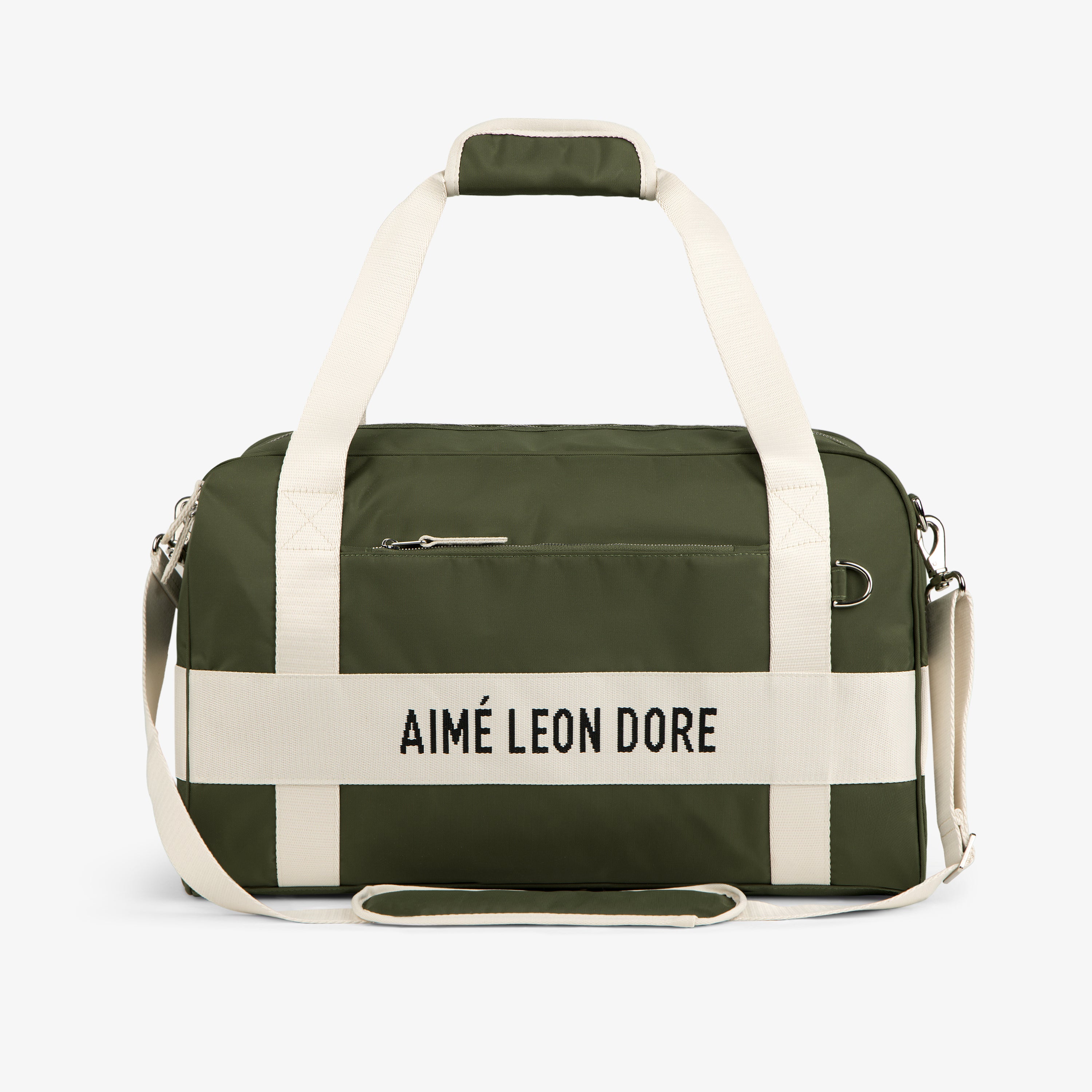 aim-leon-dore-nylon-duffle-bag-54cm-olive image 1