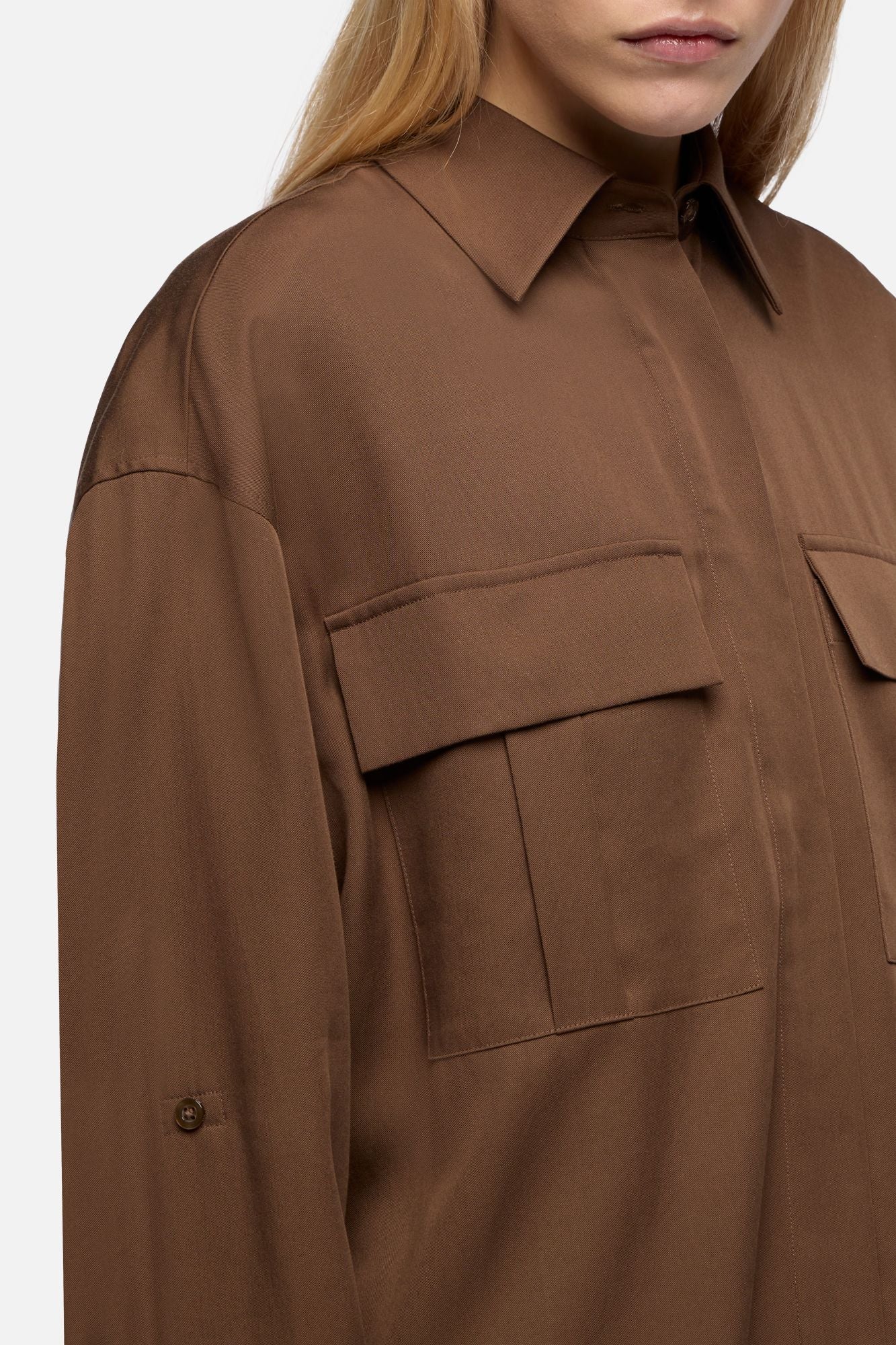 7-for-all-mankind-lyocell-utility-shirt-cocoa-damen-hemdbluse image 4