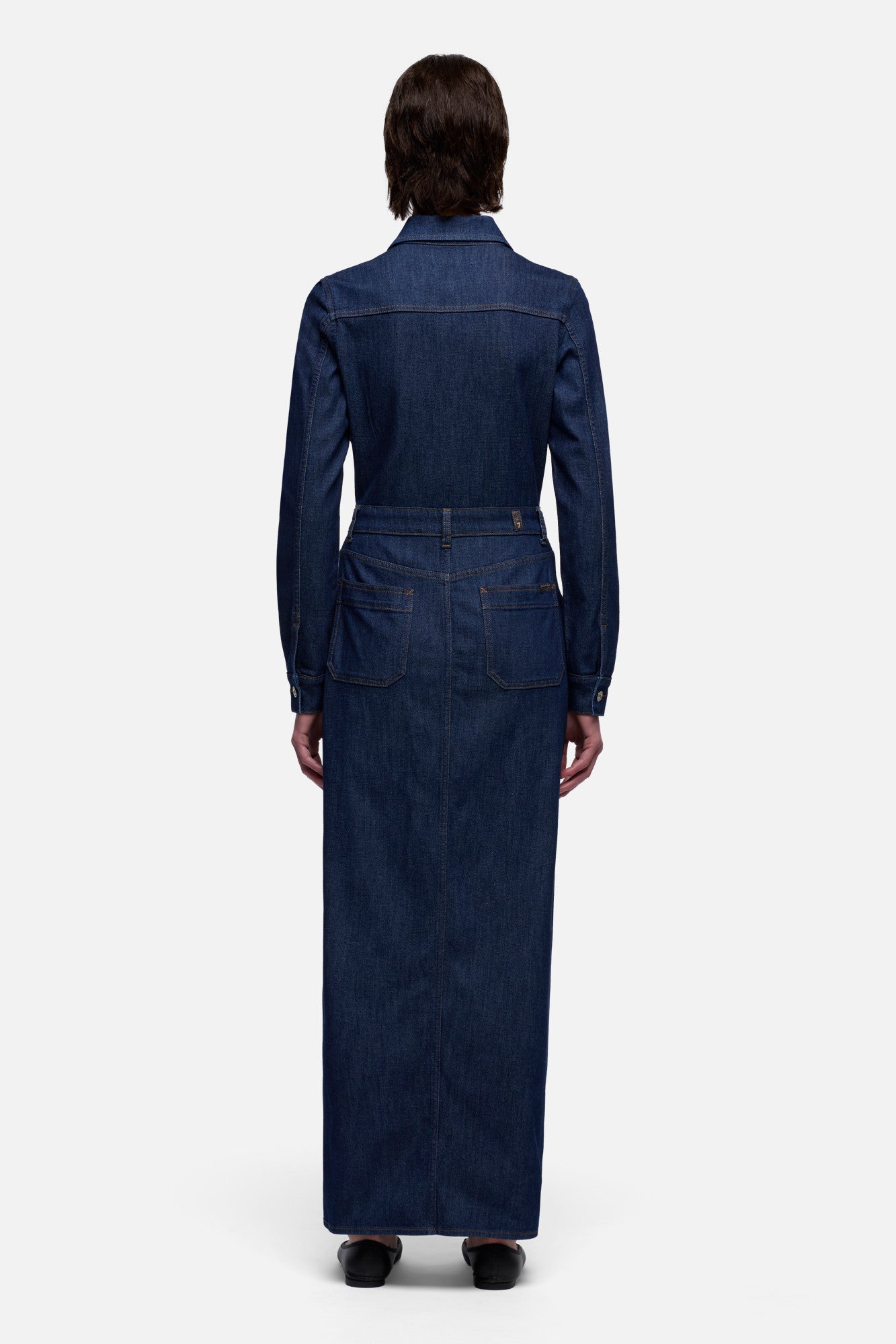 7-for-all-mankind-utility-maxi-dress-jeanskleid-weightless-halona image 5
