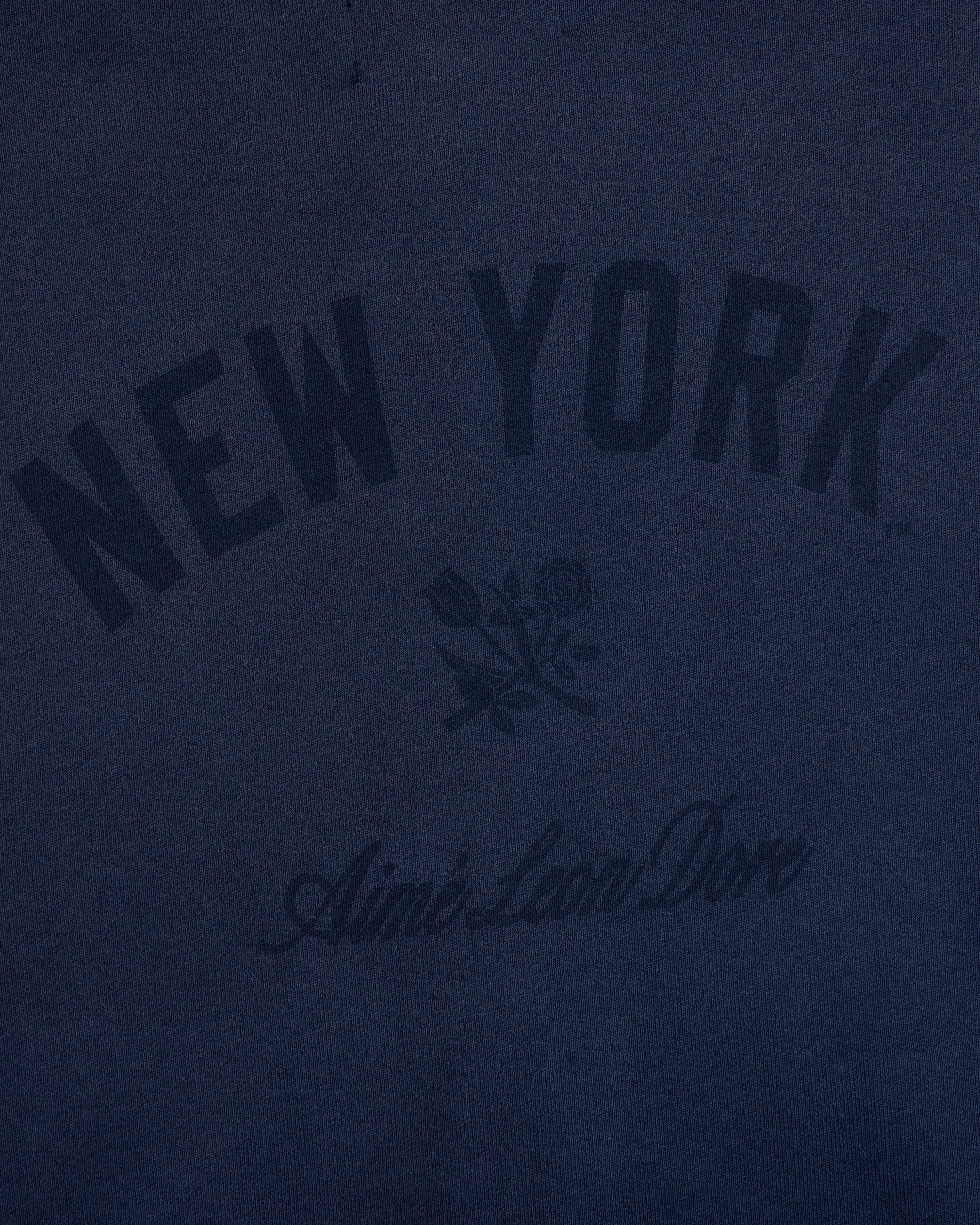 aim-leon-dore-yankees-washed-full-zip-hoodie-navy-kapuzenjacke image 7