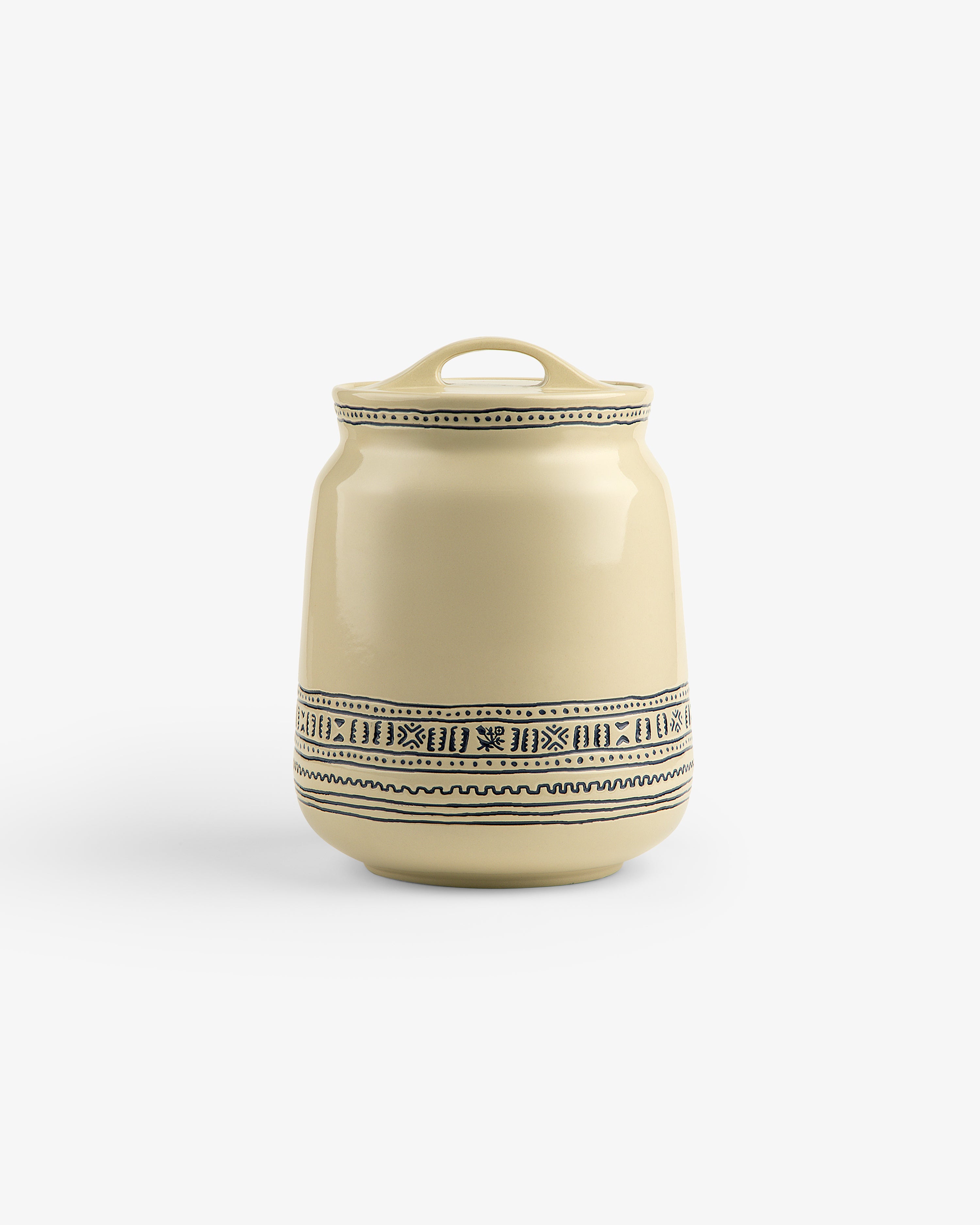 aim-leon-dore-textile-patterned-treat-jar-beige image 2
