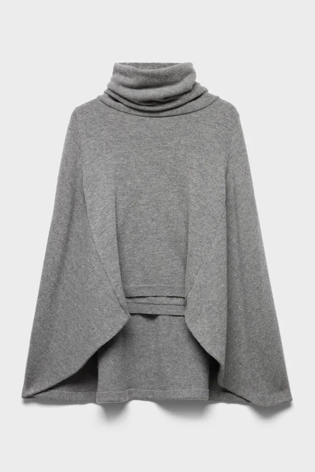 7-for-all-mankind-high-neck-shawl-sweater-in-wool-stone-umhangpullover image 1