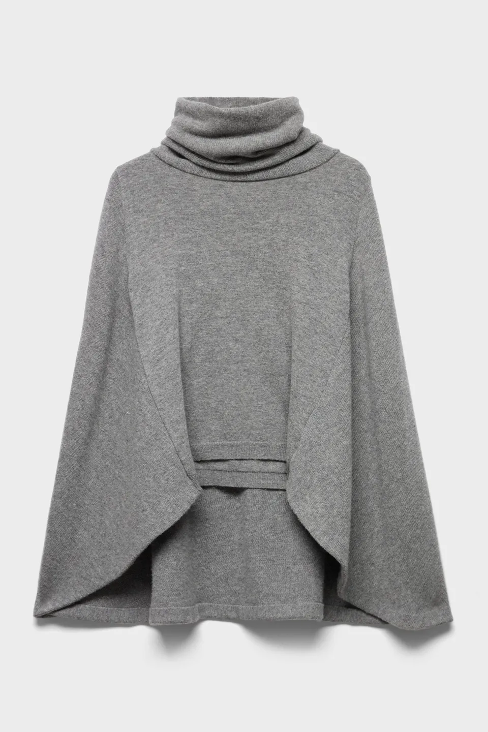 7-for-all-mankind-high-neck-shawl-sweater-in-wool-stone-umhangpullover image 1