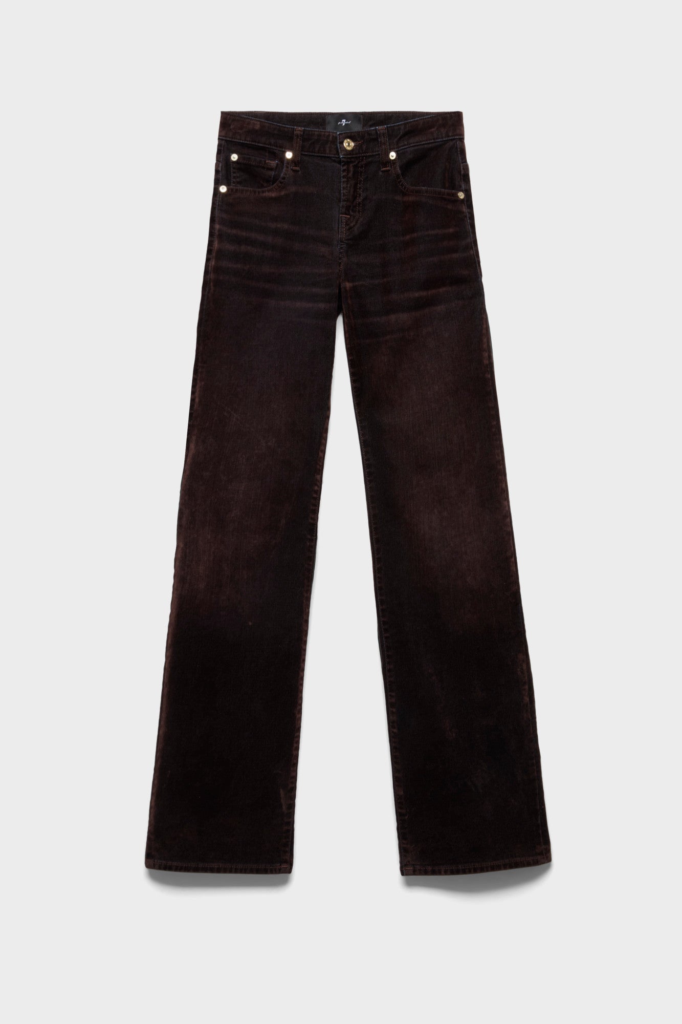7-for-all-mankind-low-straight-jeans-flock-denim-in-brown image 1