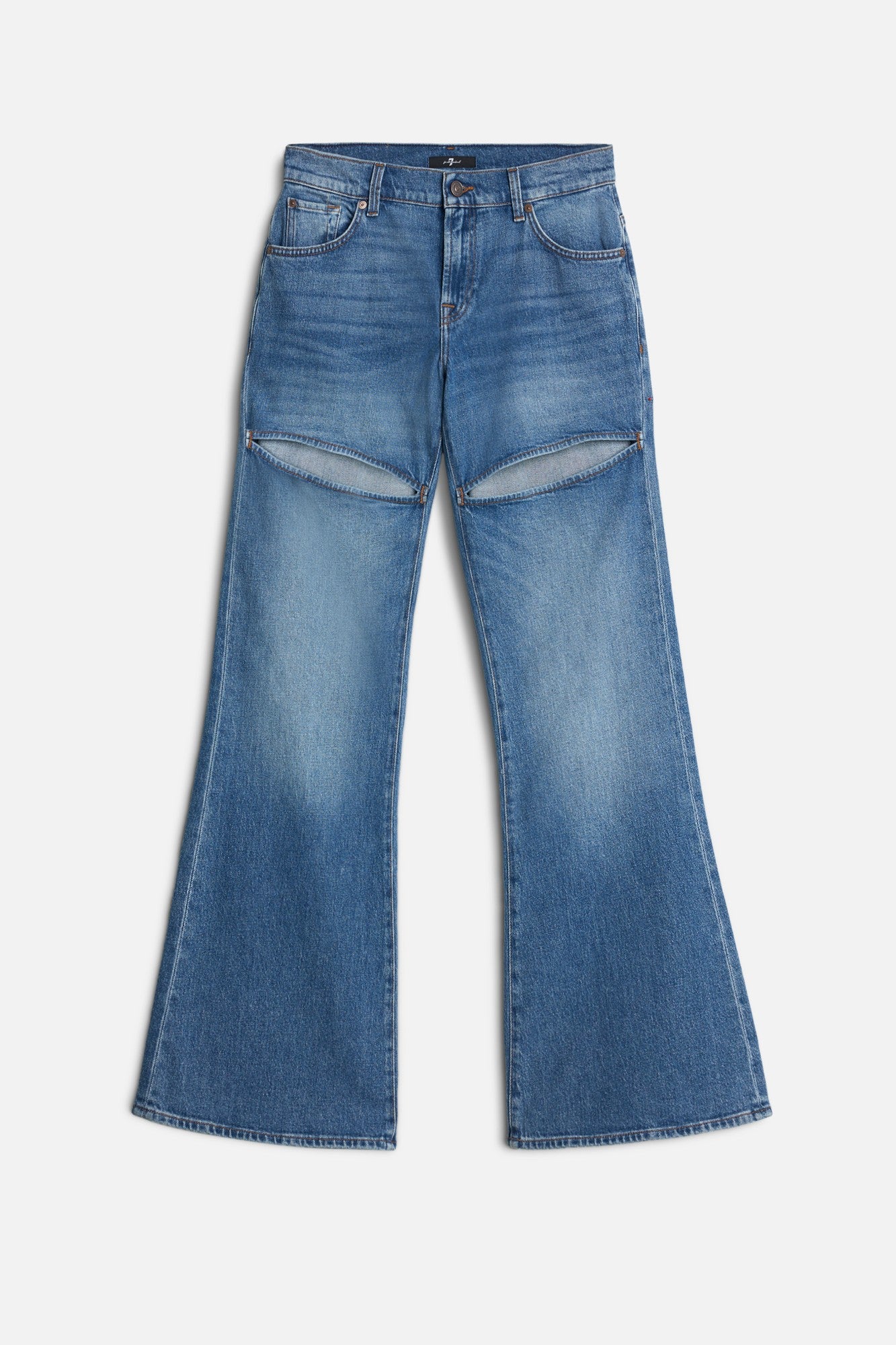 7-for-all-mankind-spencer-flare-jeans-in-weekend image 1