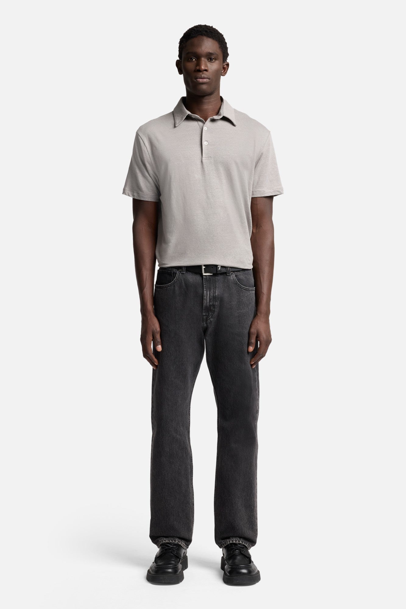 7-for-all-mankind-linen-polo-steel-grey-herren-polo image 2