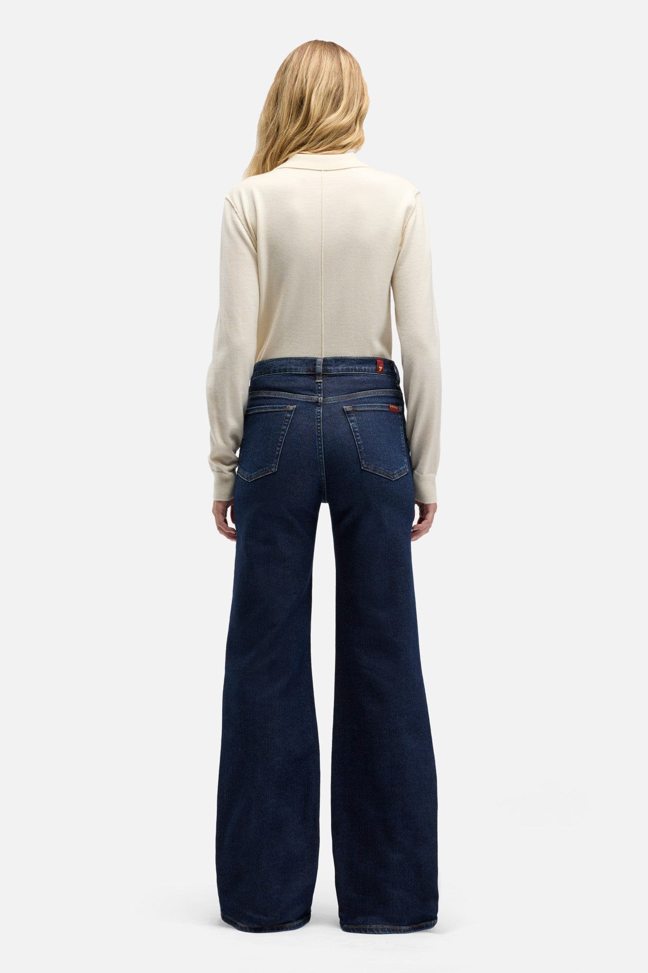 7-for-all-mankind-luxe-vintage-modern-dojo-flare-jeans-bluecrest-damen image 5