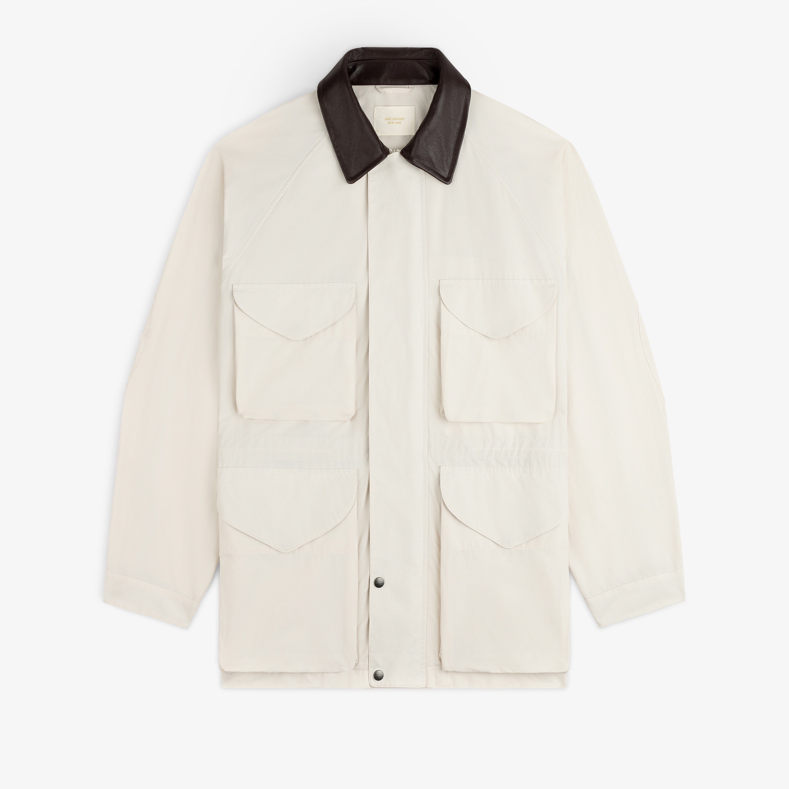 aim-leon-dore-lightweight-barn-jacket-creme image 1