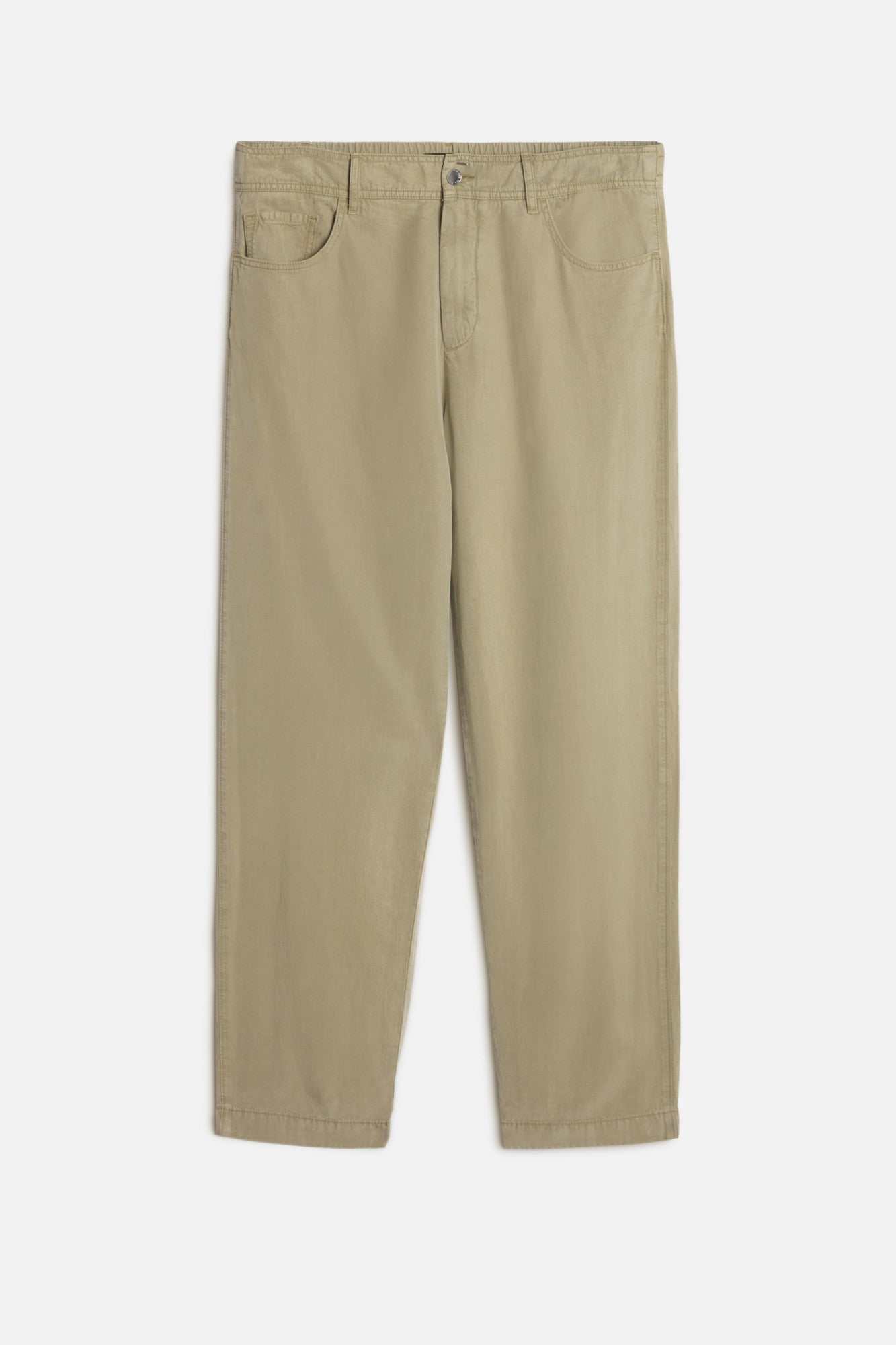 7-for-all-mankind-hybrid-jogger-herren-hose-linen-blend-army image 1